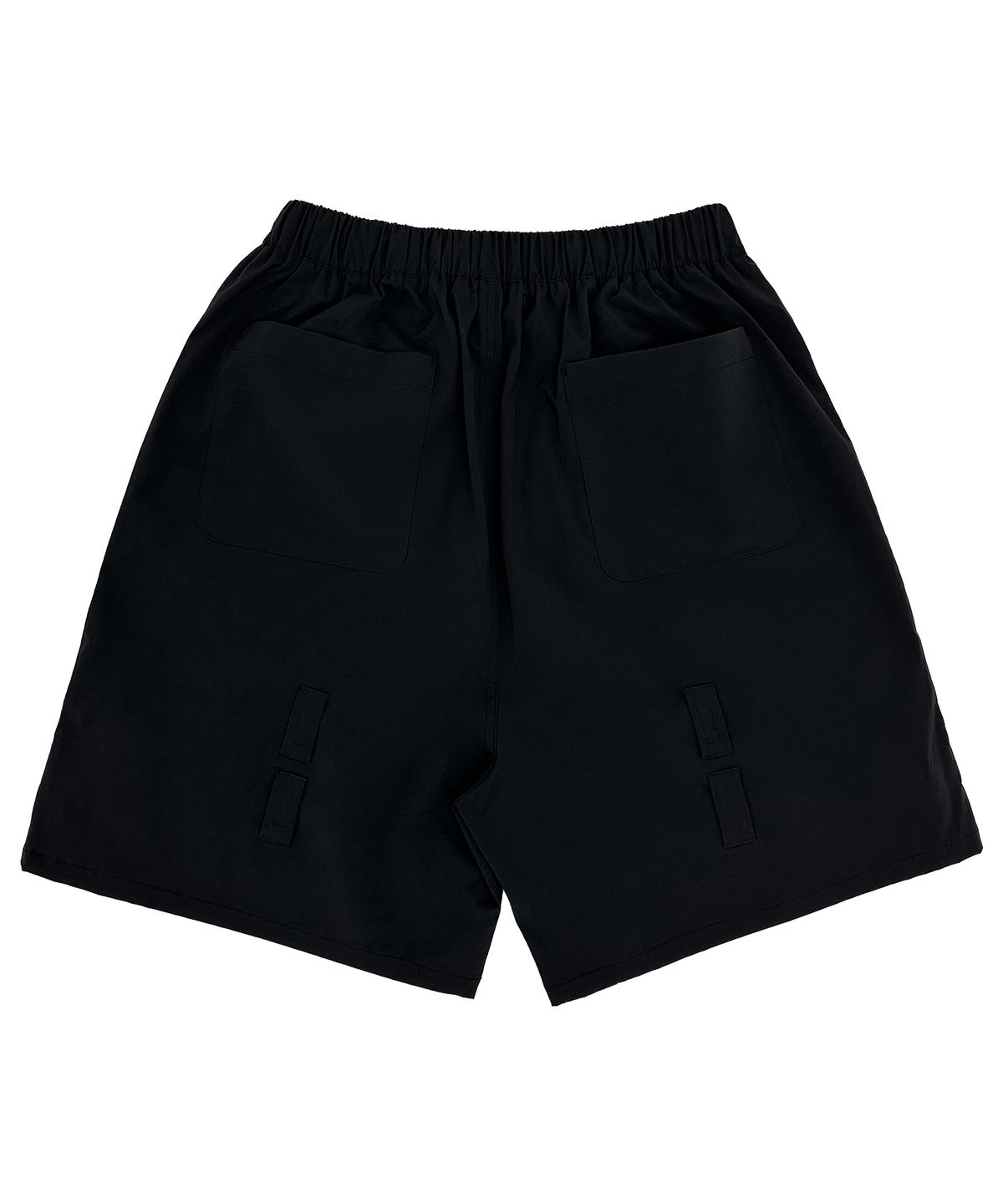 퍼머넌트 아카이브(permanentarchive) 3D POCKET VELCRO SHORTS (BLACK)