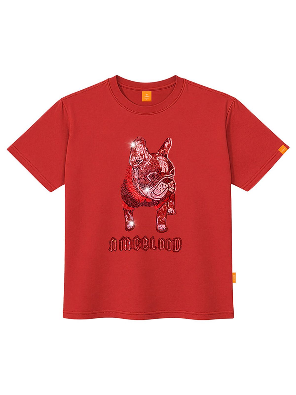 엘라모(LLAMO) 큐빅도그 반팔티셔츠 남녀공용 빅사이즈 S~4XL