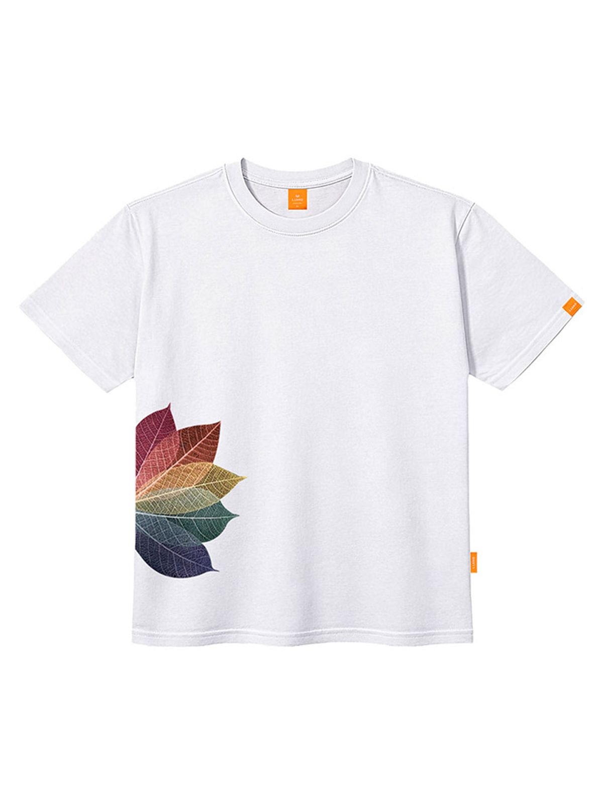 엘라모(LLAMO) 리프 반팔티셔츠 남녀공용 빅사이즈 S~4XL