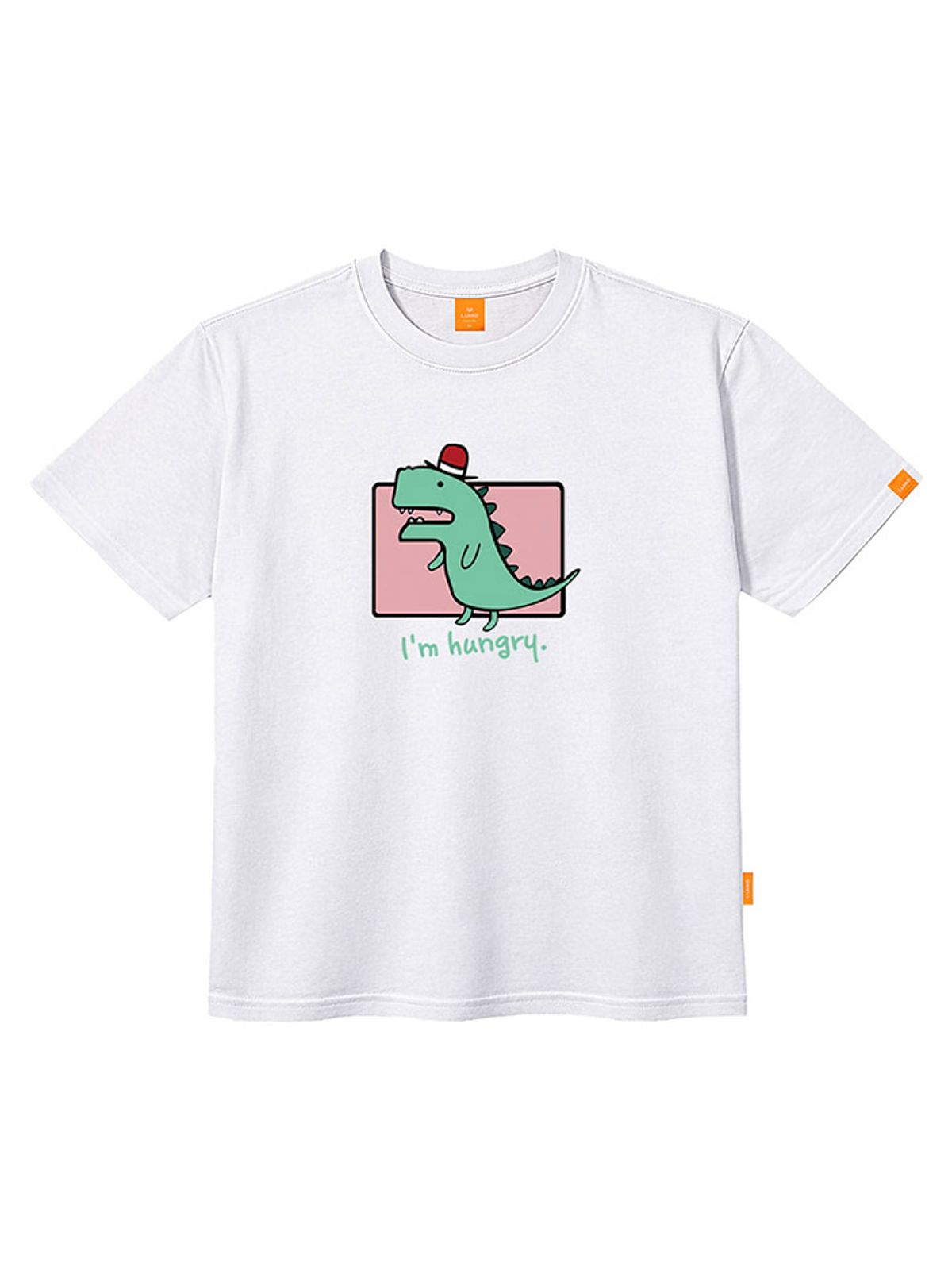 엘라모(LLAMO) 라모공룡 반팔티셔츠 남녀공용 빅사이즈 S~4XL