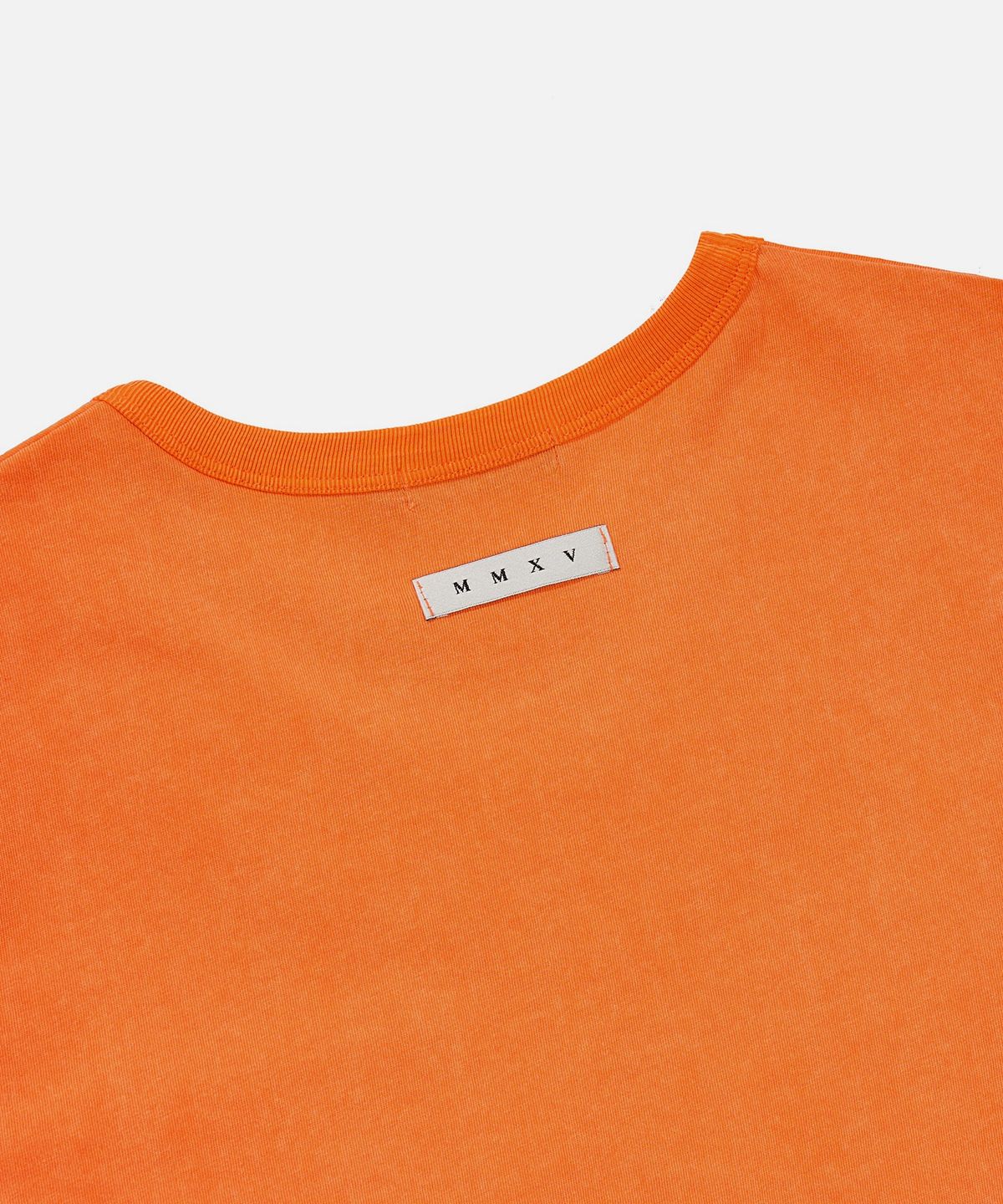 바스틱(VASTIC) 포켓 피그먼트 티셔츠_오렌지