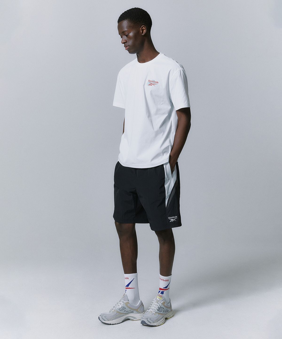 리복(REEBOK) WILD RUN 티셔츠 - 화이트