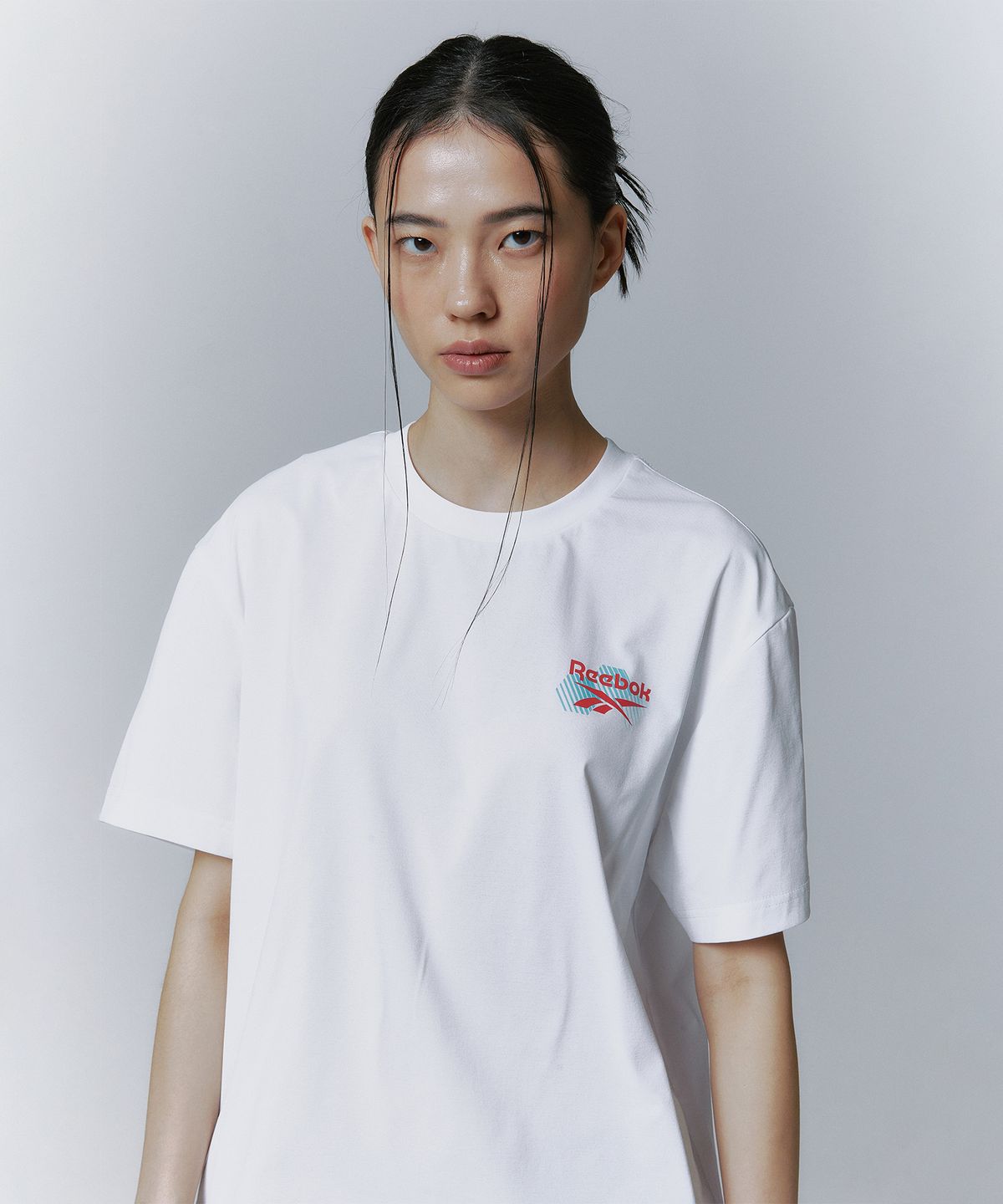 리복(REEBOK) WILD RUN 티셔츠 - 화이트