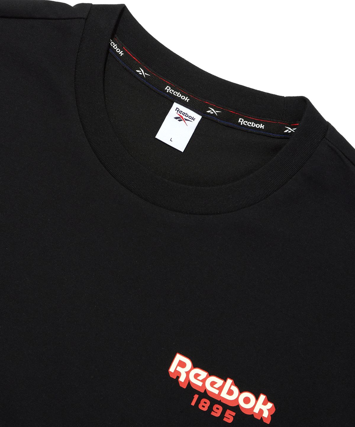 리복(REEBOK) 1895 벡터 티셔츠 - 블랙
