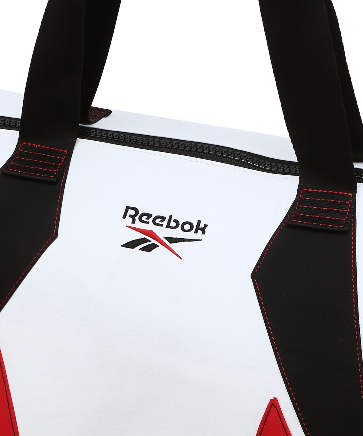 리복(REEBOK) 벡터 플래시 더플백 - 화이트