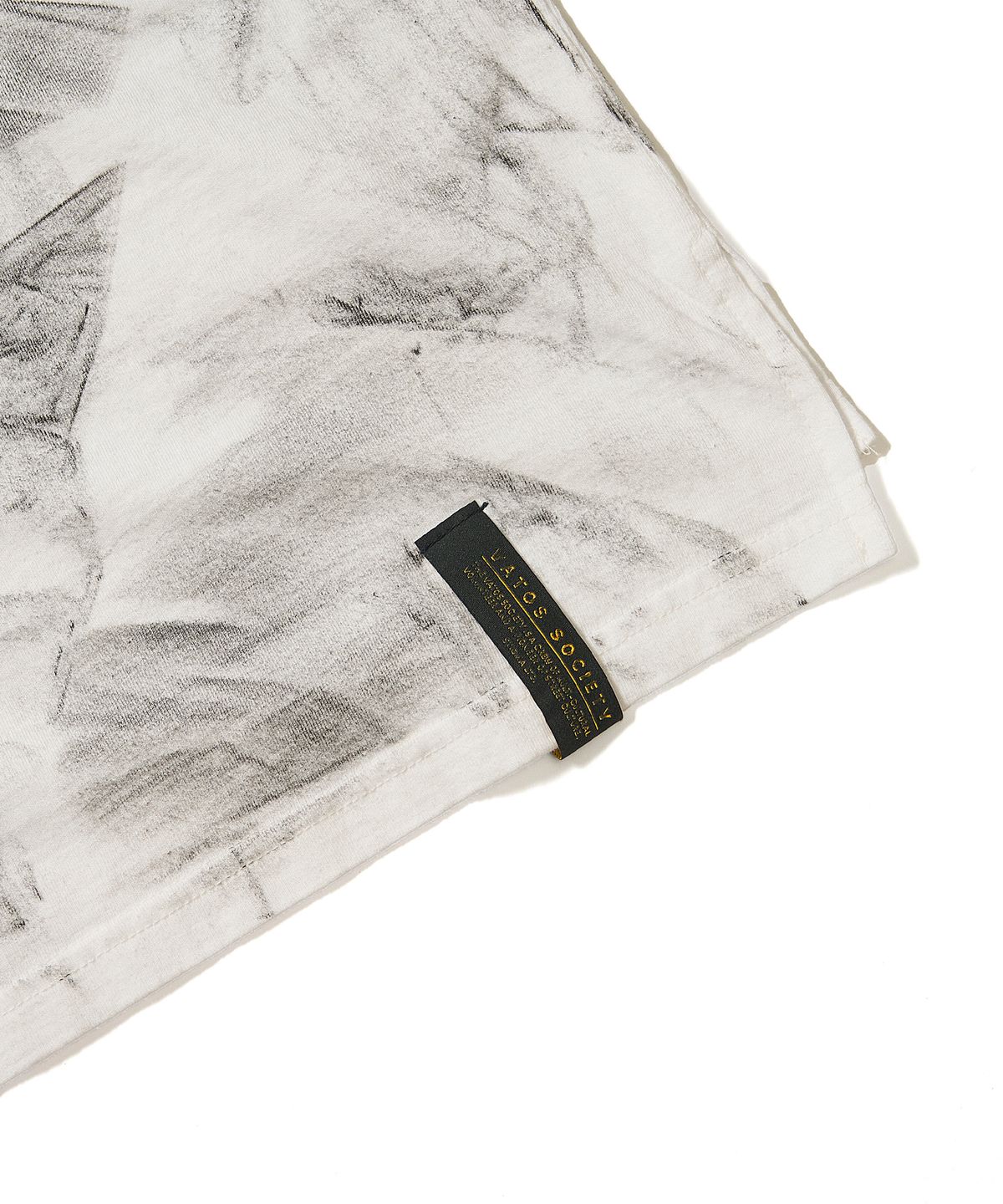 스티그마(STIGMA) STGM Paint Dirty Washed Oversized Short Sleeves T-Shirts White