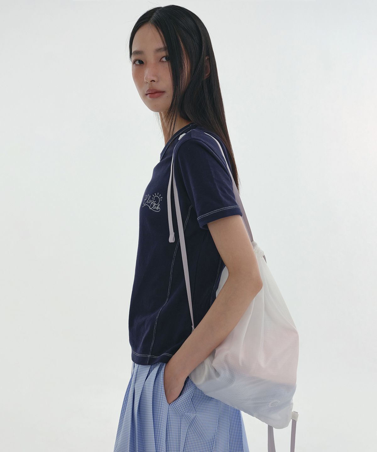클로브(CLOVE) [24SS Clove] Packable Gym Sack (2color)