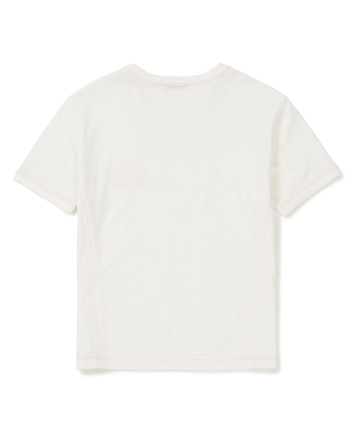 클로브(CLOVE) [24SS clove] Stitch Point T-Shirt (White)