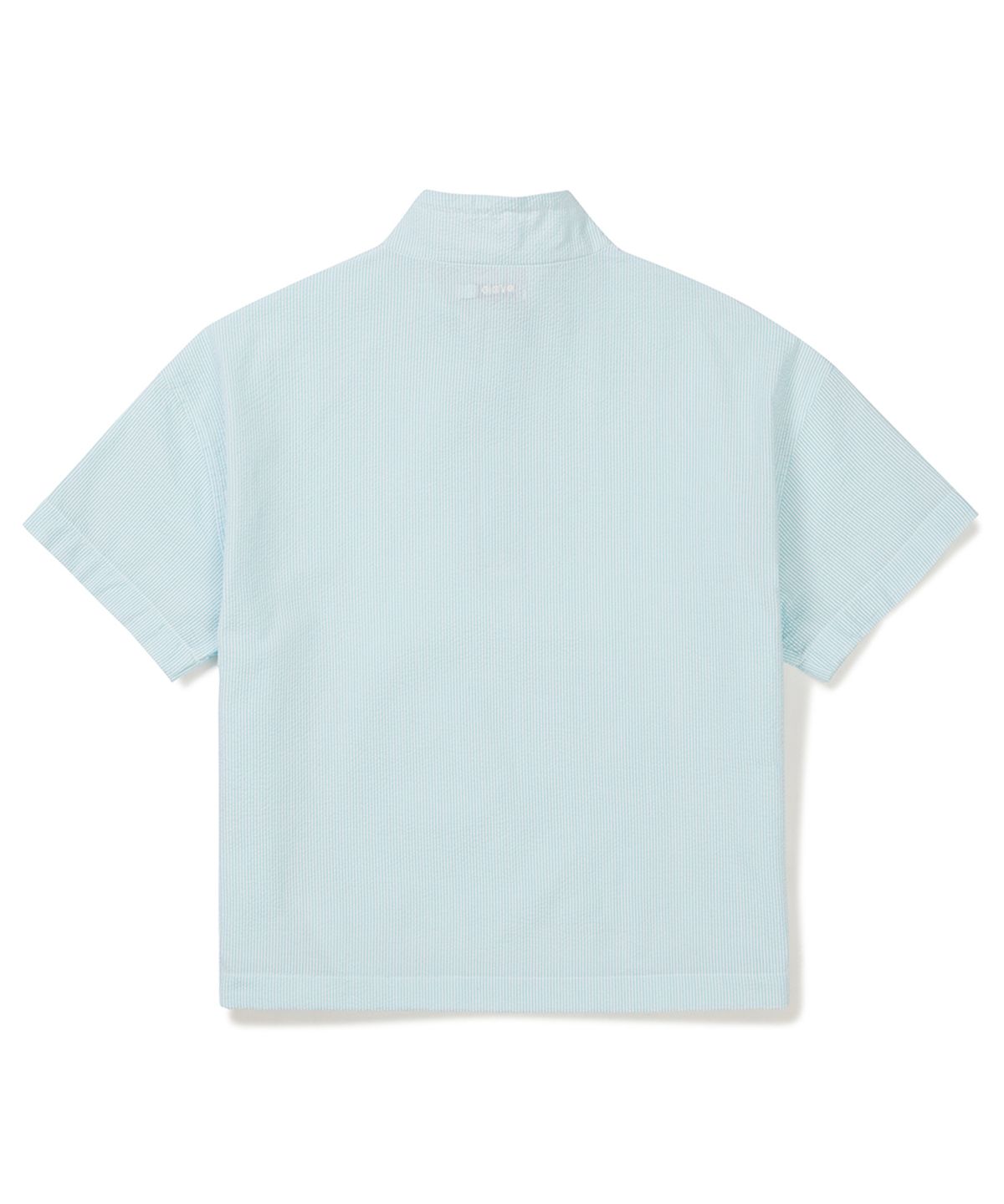 클로브(CLOVE) [24SS clove] Seersucker Short Sleeve Anorak (Mint)