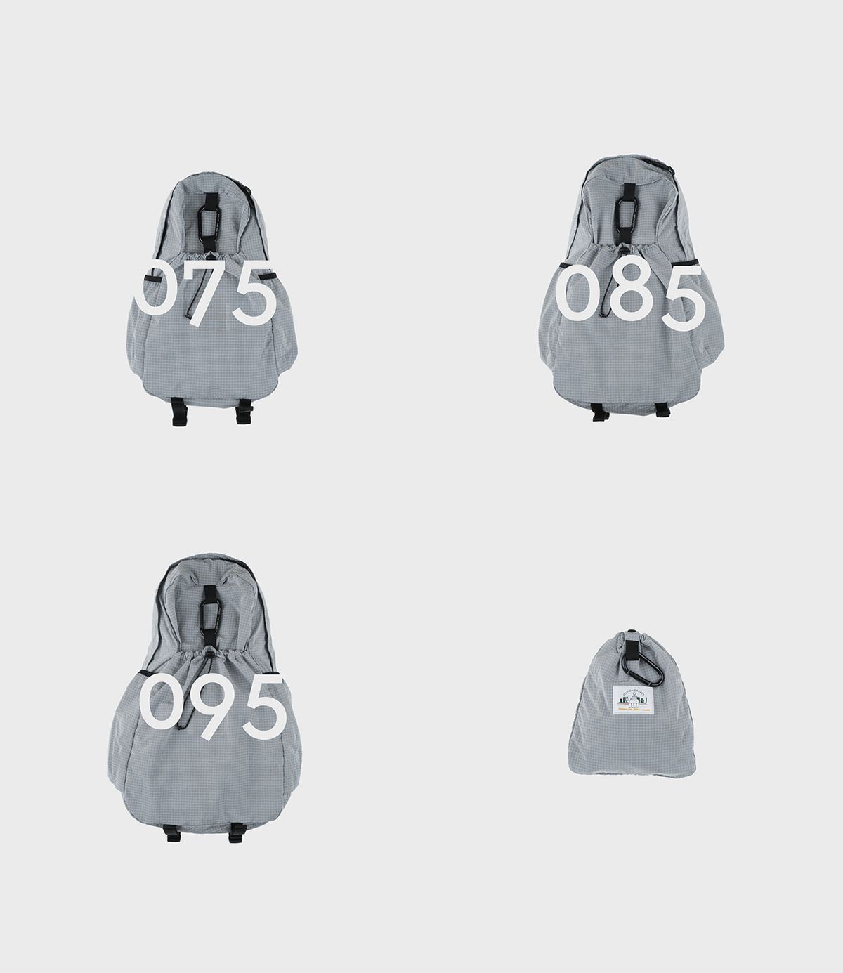 에메모가든(MMOGARDEN) mmo backpack nylon ripplerip / cement