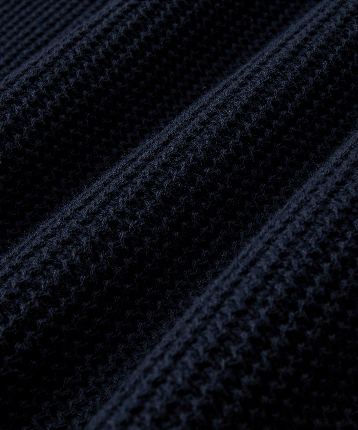 브랜디드(BRANDED) HARD TWIST HOLIDAY POLO KNIT [NAVY]