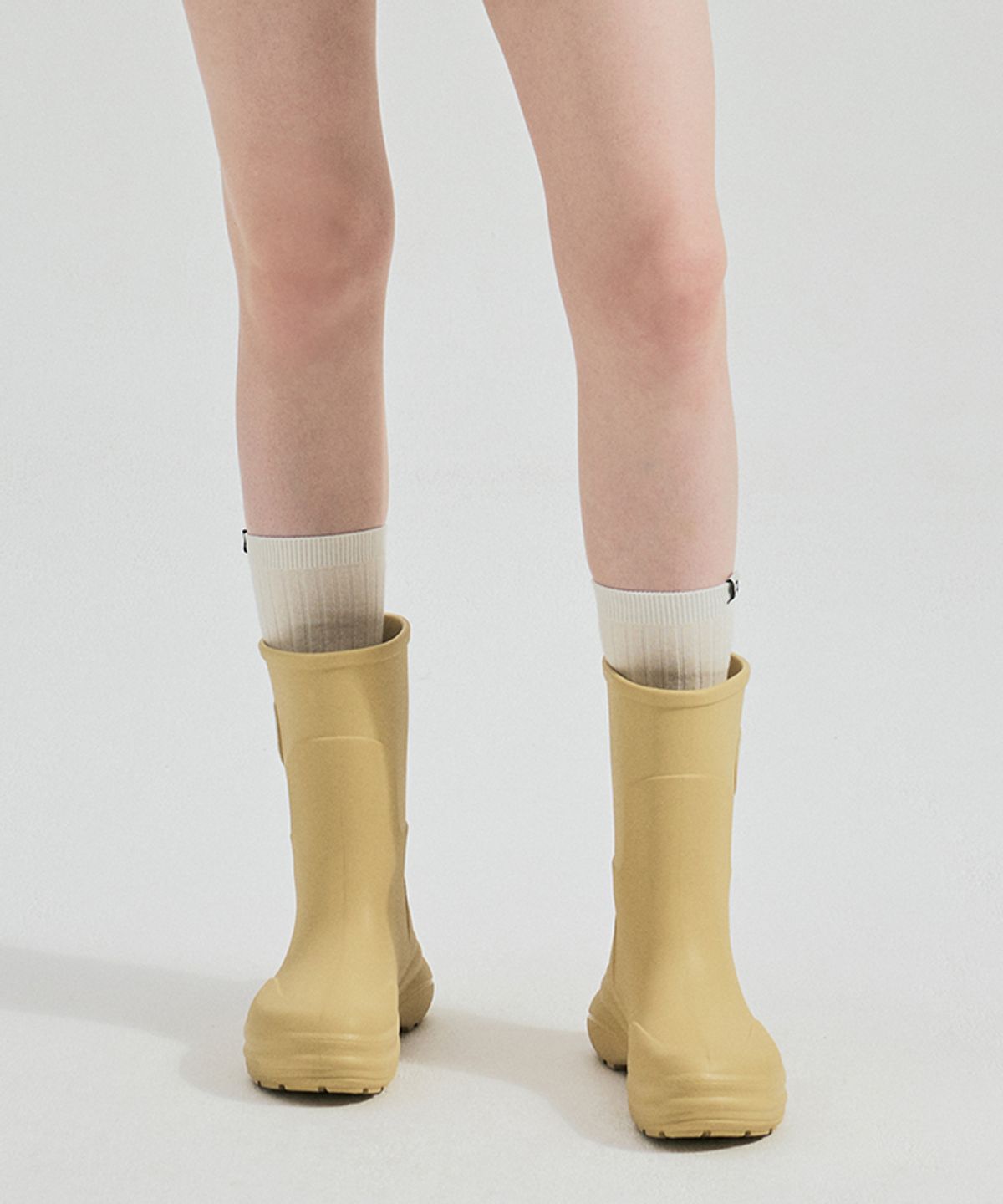 엠엘비(MLB) 바운서 레인부츠 BOS (Light Yellow)