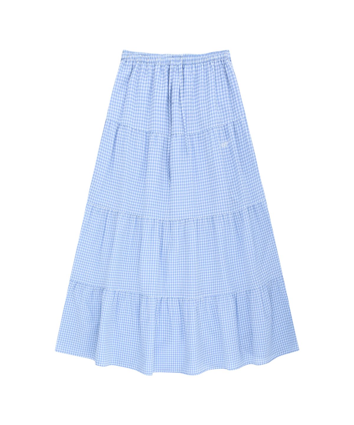 레이지지(LAZYZ) Lazy Cancan Shirring Skirt (4color)