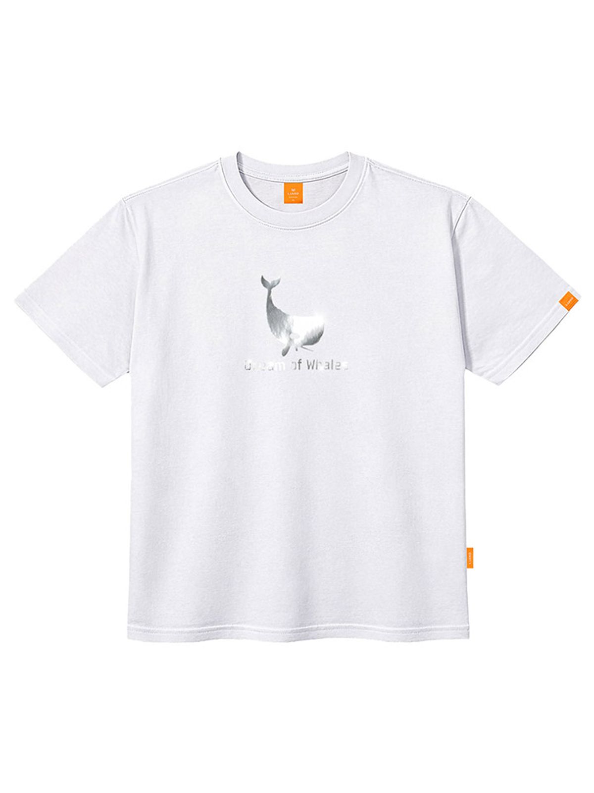엘라모(LLAMO) 고래의꿈 반팔티셔츠 남녀공용 빅사이즈 S~4XL