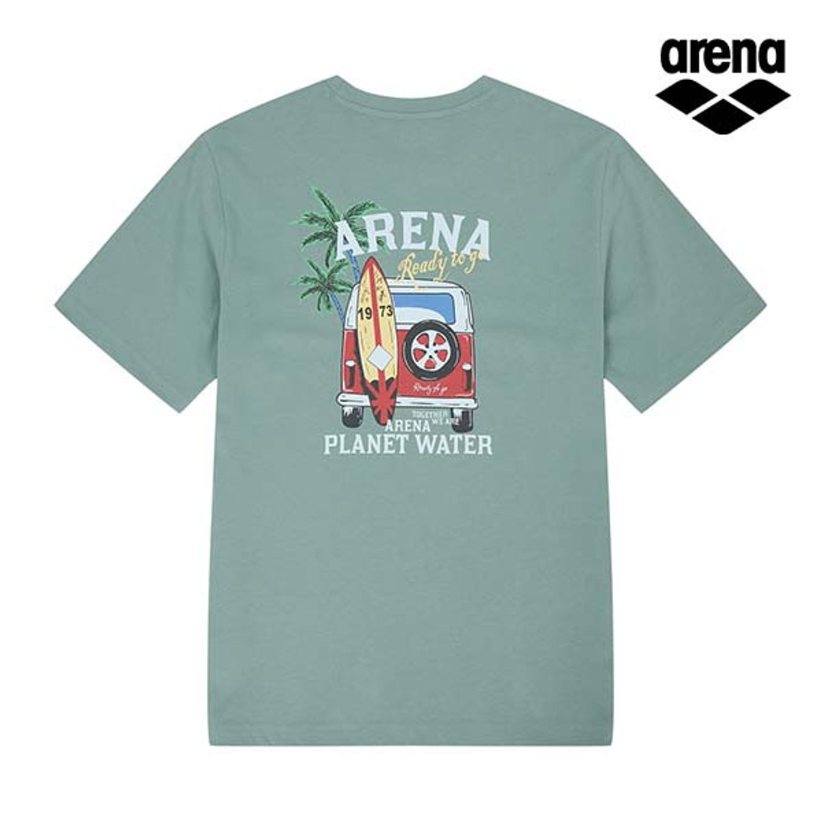 아레나(ARENA) 트로피카나 반팔티셔츠 S4MC1RT06TGR