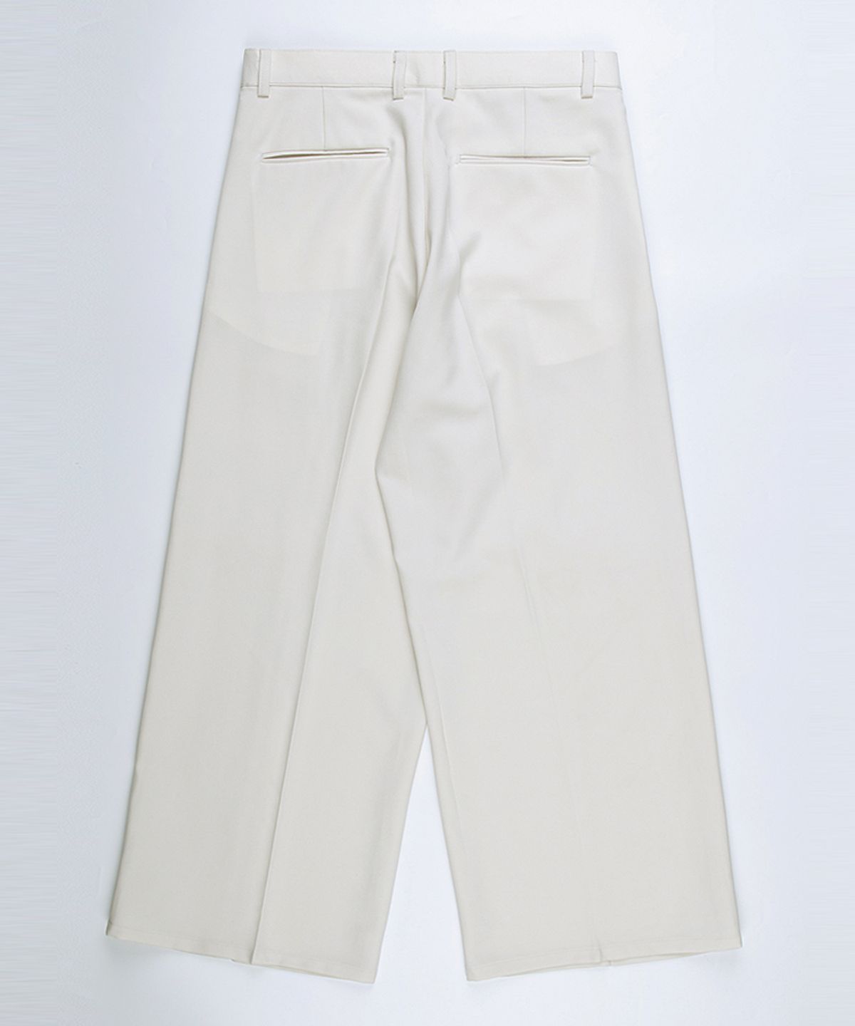 스트라이크(STRIKE) Roomy Breezy Relaxed Trousers (CREAM)
