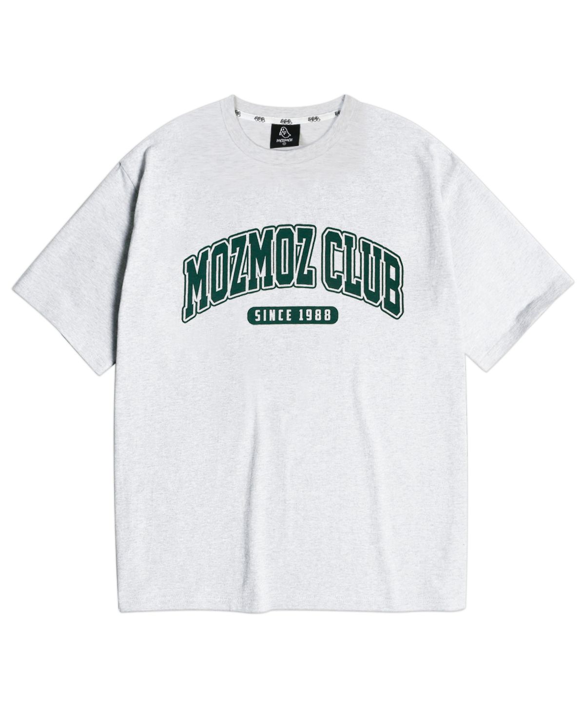 모즈모즈(MOZMOZ) [2PACK] 아치로고 오버핏 반팔 세트