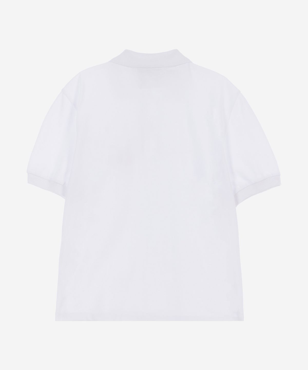 필더스(FIELDERS) [BRANDALISED x FIELDERS] 우먼 옐로우 플라워 피케 폴로 셔츠 화이트