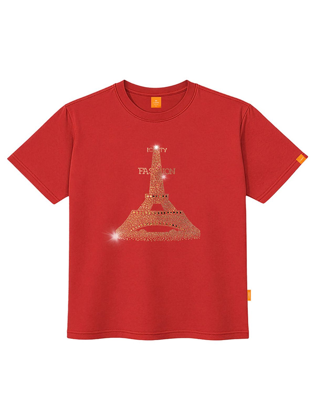 엘라모(LLAMO) 큐빅에펠탑 반팔티셔츠 남녀공용 빅사이즈 S~4XL
