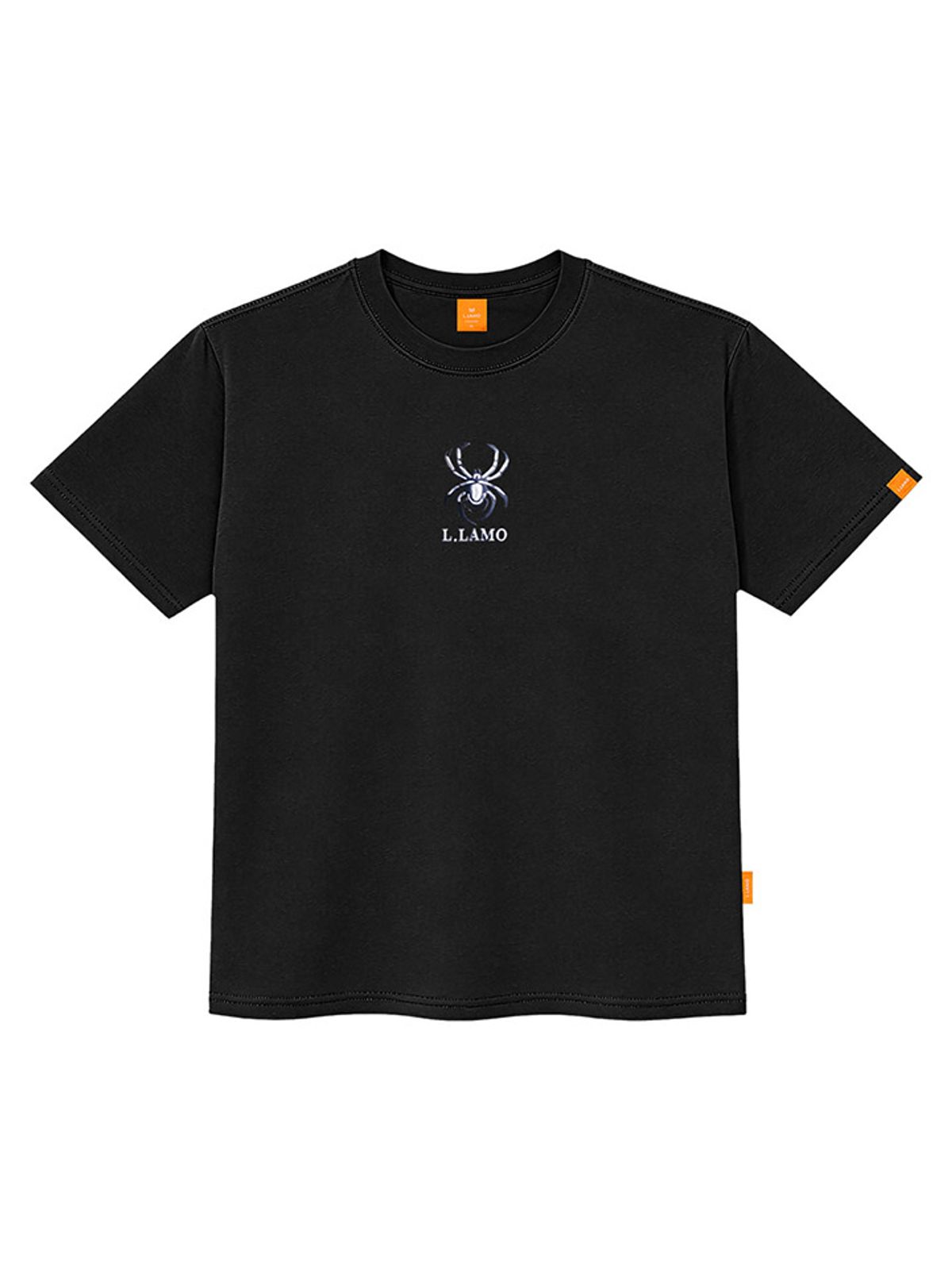 엘라모(LLAMO) 거미 반팔티셔츠 남녀공용 빅사이즈 S~4XL