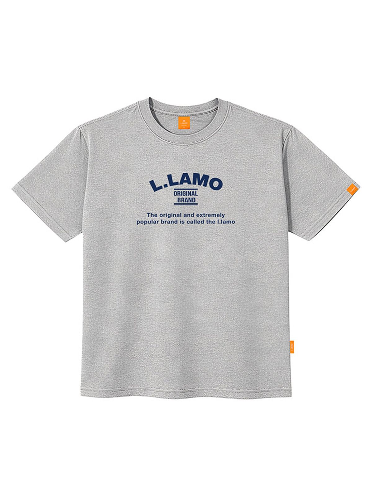 엘라모(LLAMO) 오리지널브랜드 반팔티셔츠 남녀공용 빅사이즈 S~4XL