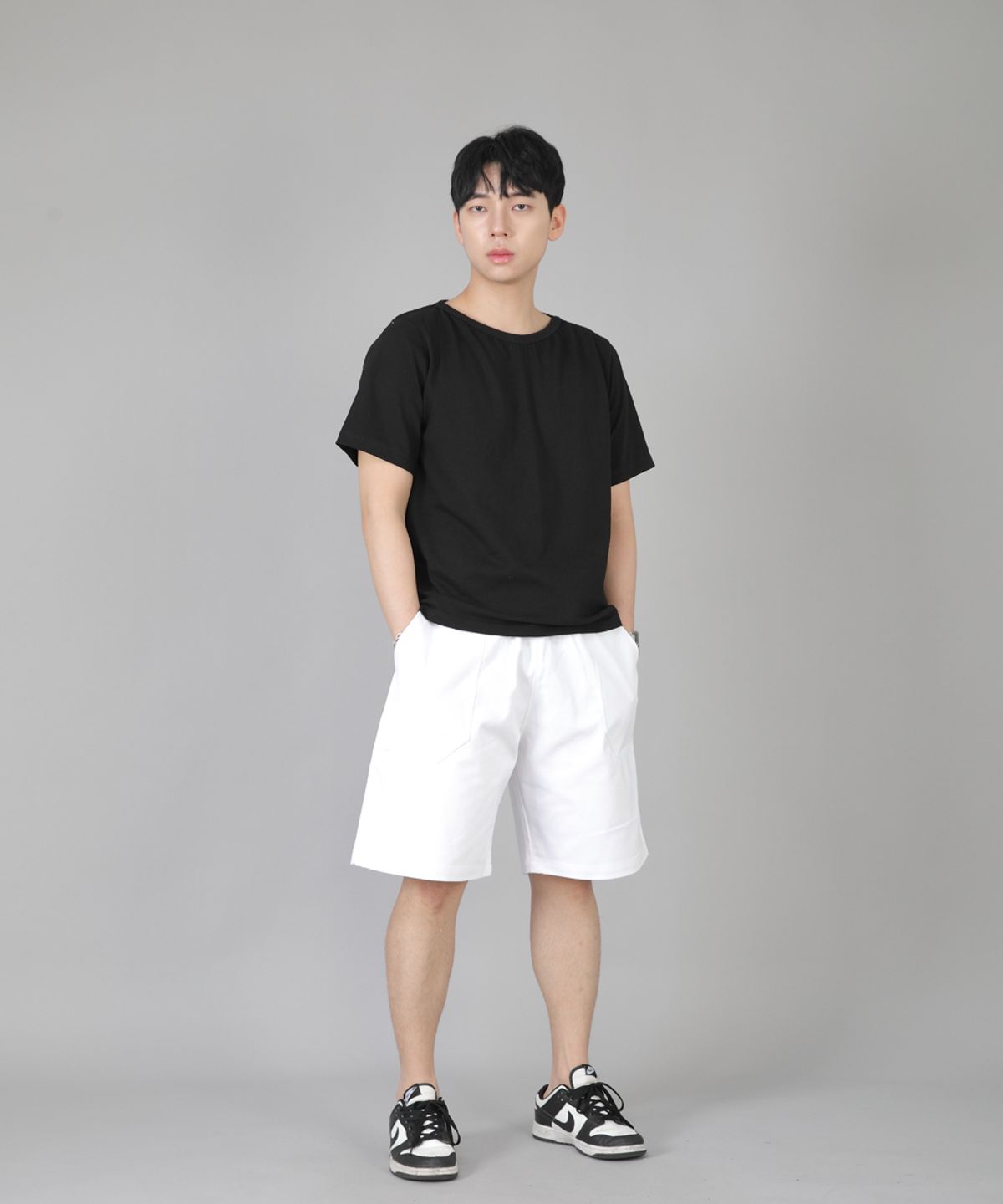 세인트크루(SAINTCREW) 퍼티그쇼츠 EFS-348 화이트