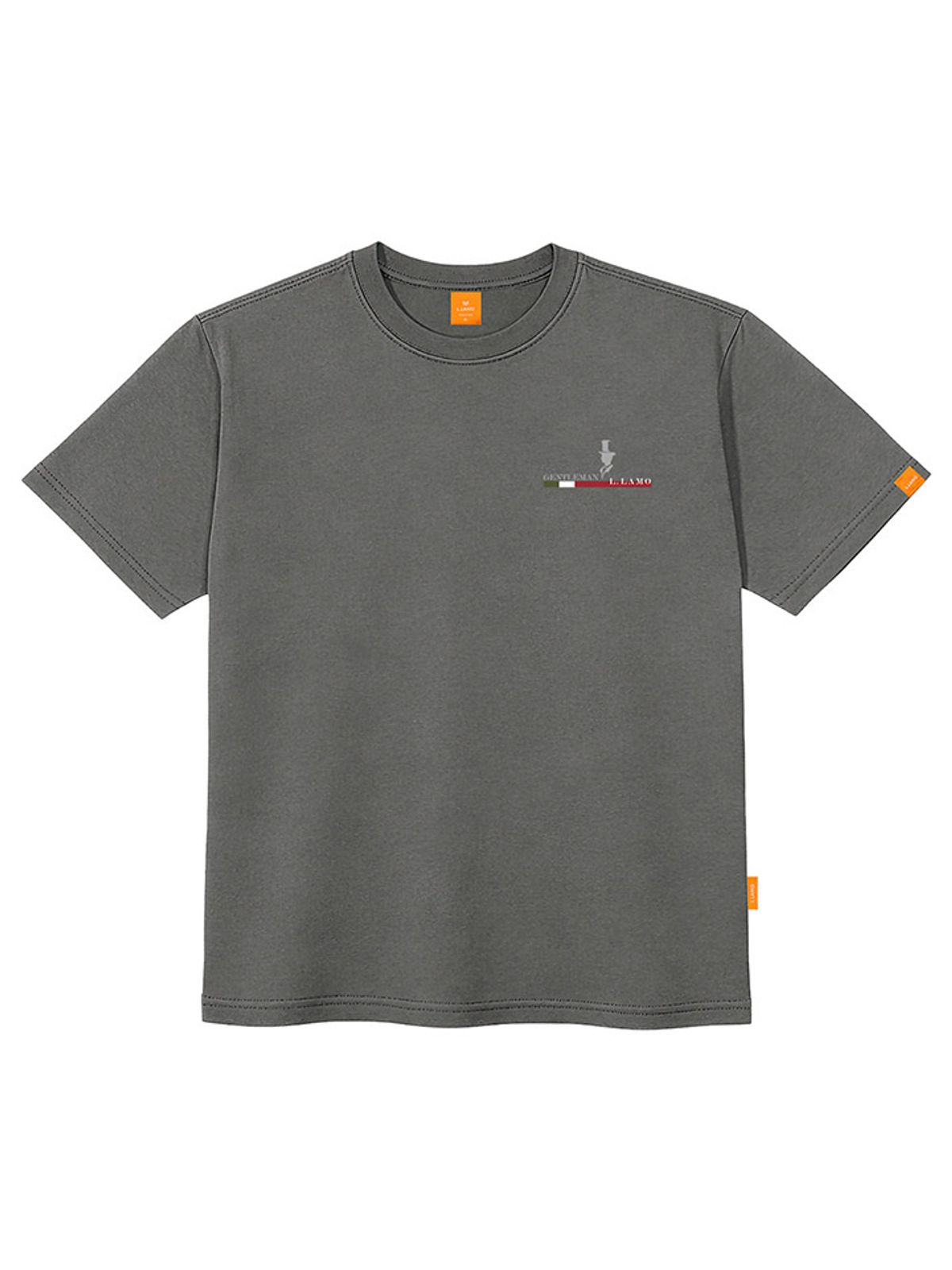 엘라모(LLAMO) 잿빛신사 반팔티셔츠 남녀공용 빅사이즈 S~4XL