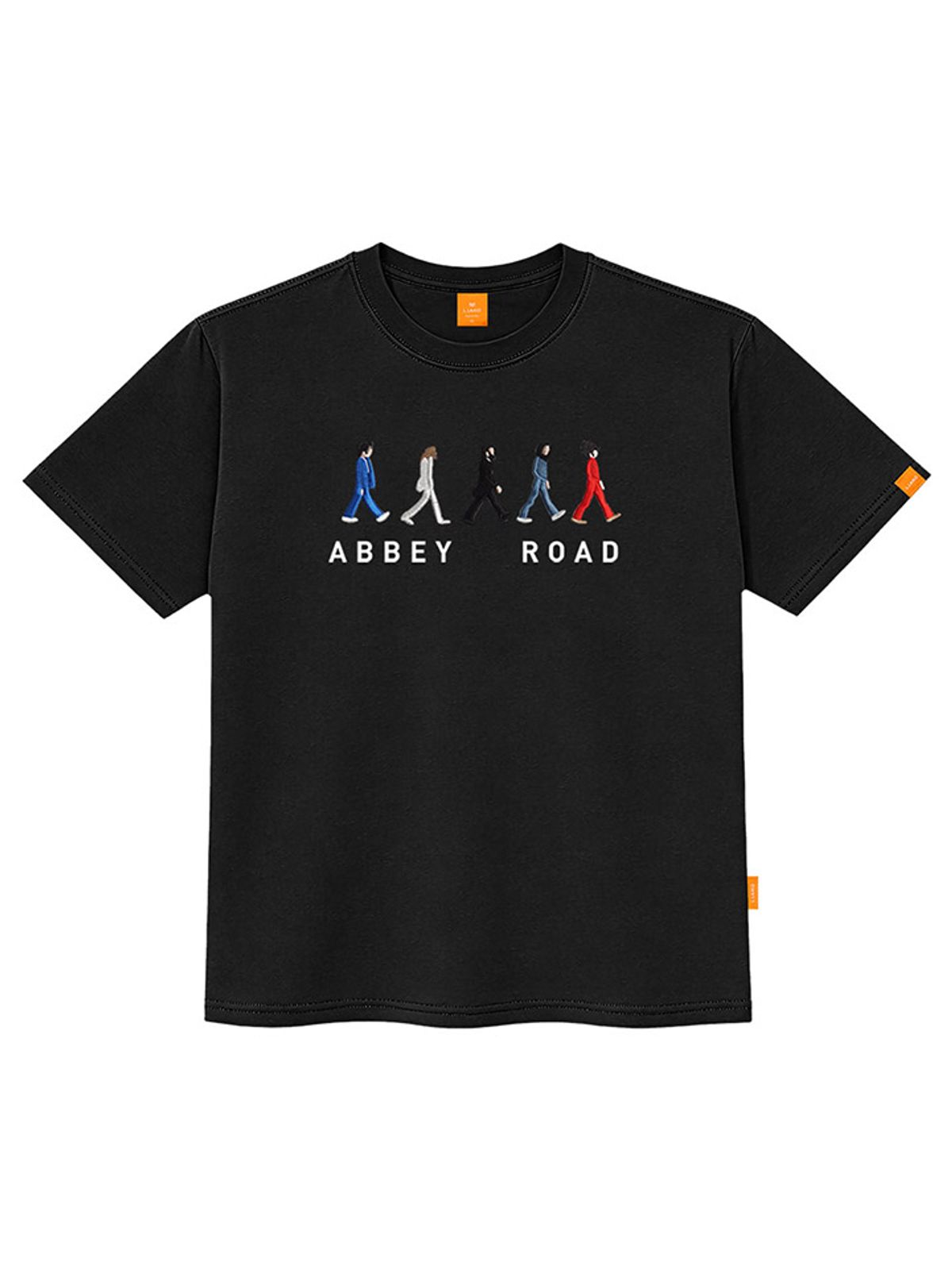 엘라모(LLAMO) 프렌드 반팔티셔츠 남녀공용 빅사이즈 S~4XL