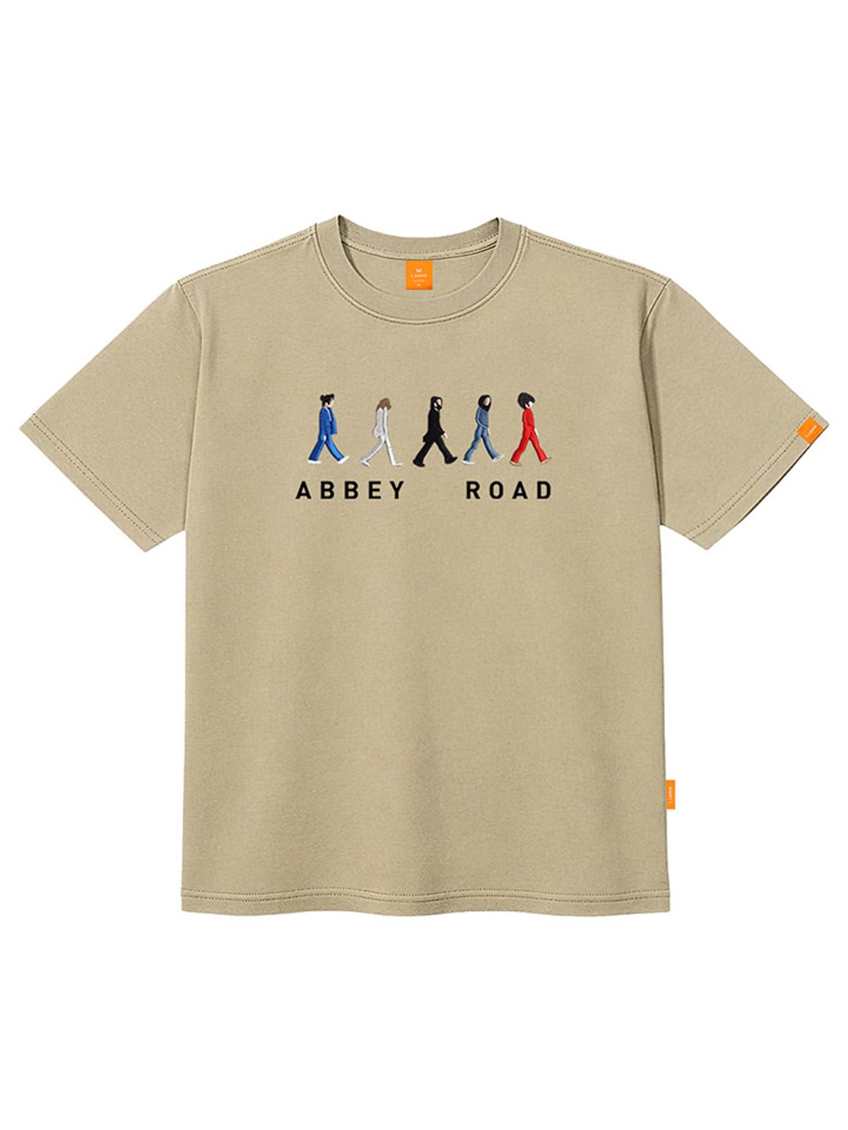엘라모(LLAMO) 프렌드 반팔티셔츠 남녀공용 빅사이즈 S~4XL