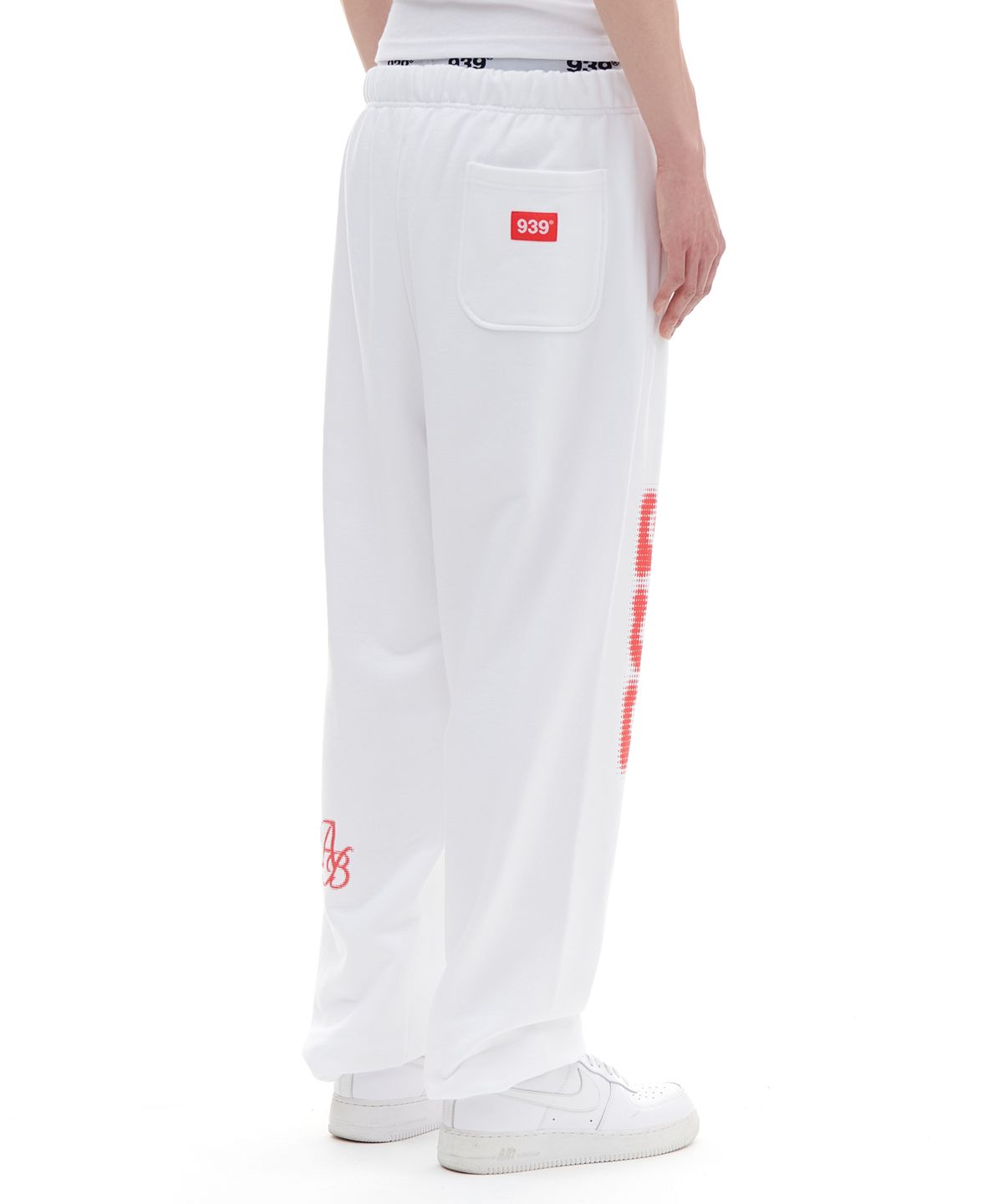 아카이브 볼드(ARCHIVE BOLD) 939 BLUR SWEAT PANTS (WHITE)
