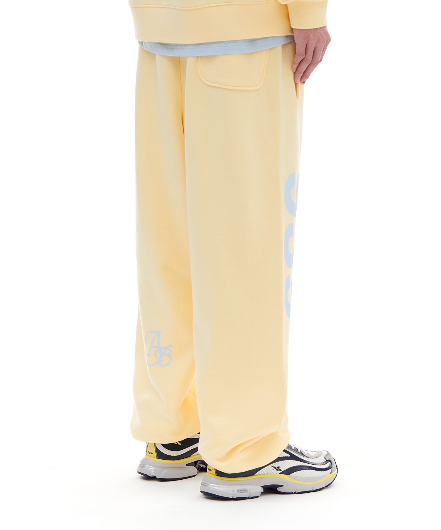 ◆ARCHIVE BOLD◆ 939 BLUR SWEAT PANTS LEMON AB24SPSW004LM 939 BLUR SWEAT PANTS (LEMON) - ARCHIVE BOLD | 60% - Asian