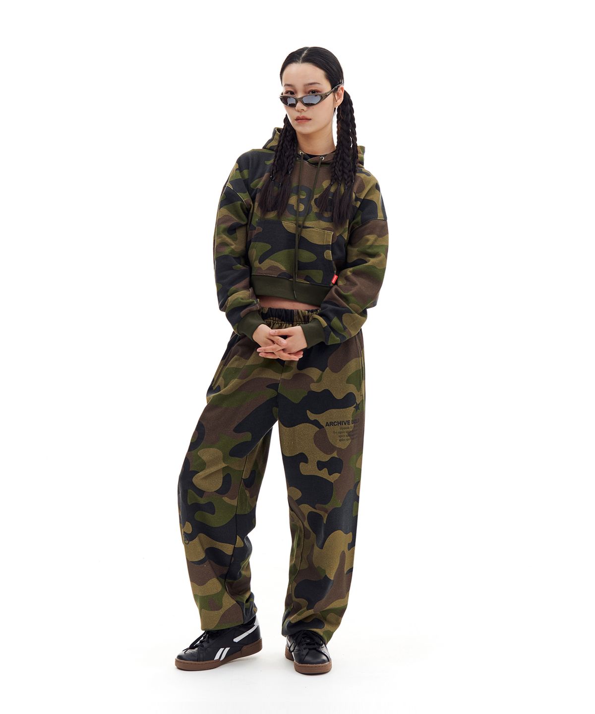 아카이브 볼드(ARCHIVE BOLD) 939 LOGO SWEAT PANTS (CAMO)
