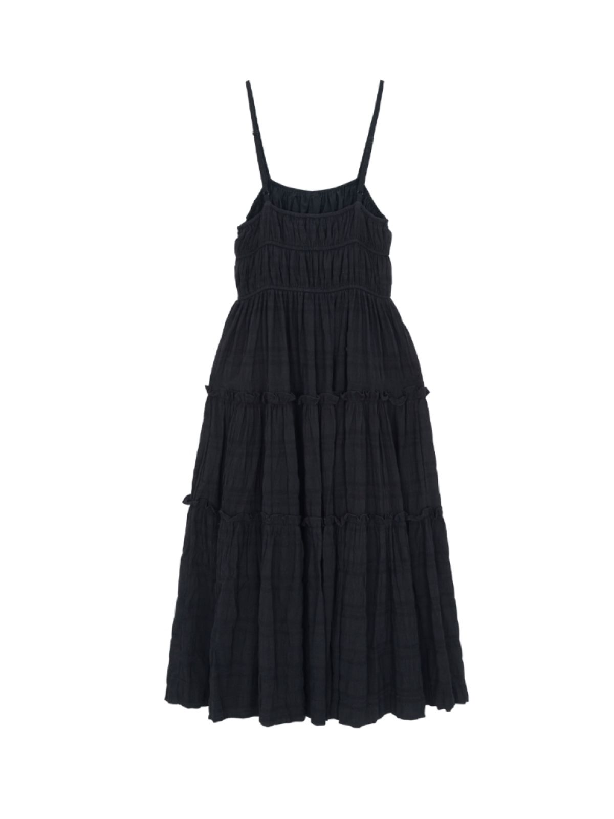 에즈이프 캘리(ASIF CALIE) GATHERING MAXI DRESS BLACK