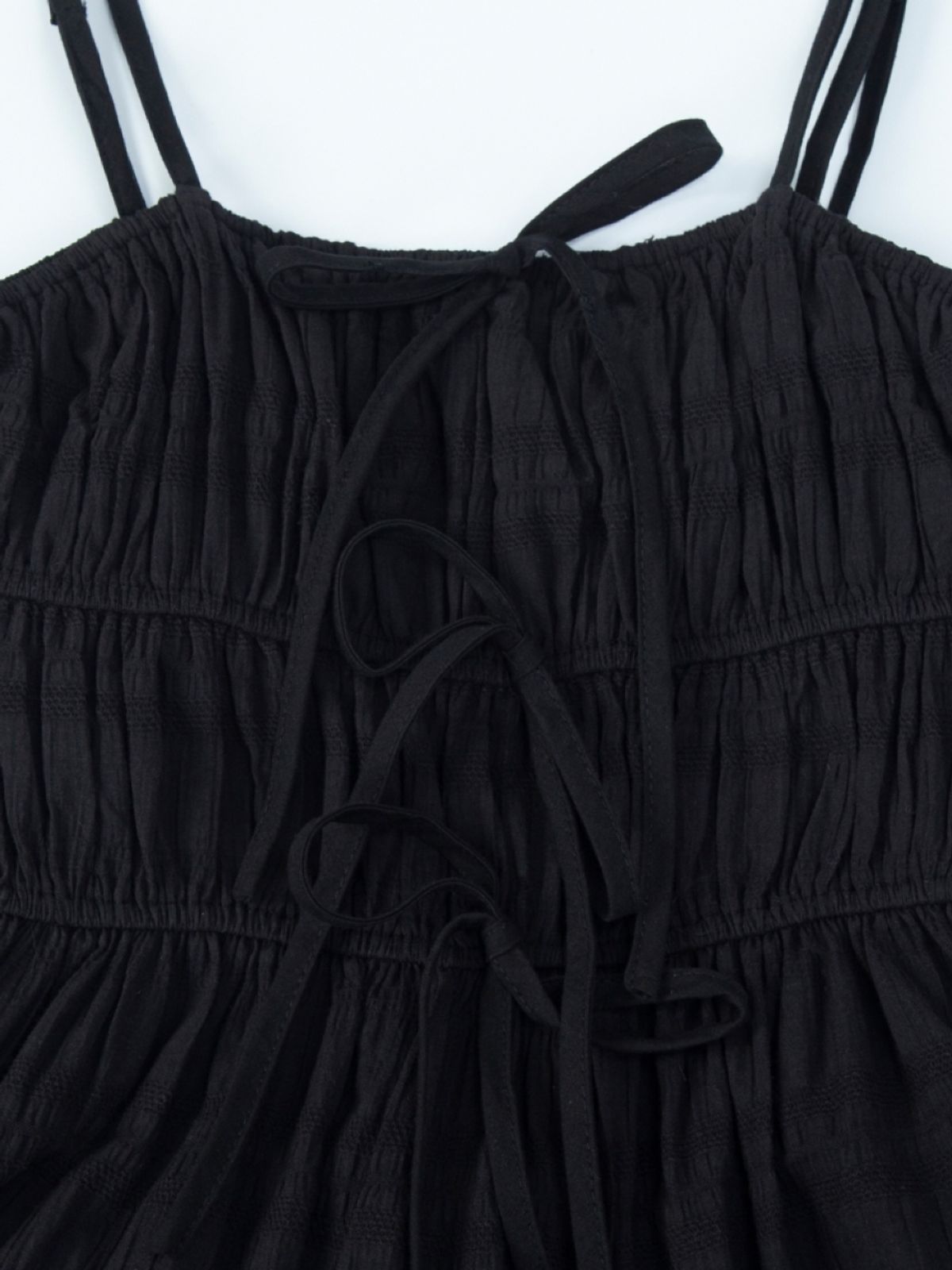 에즈이프 캘리(ASIF CALIE) GATHERING MAXI DRESS BLACK