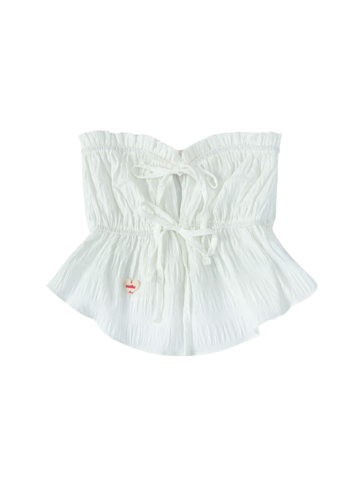 에즈이프 캘리(ASIF CALIE) GINGHAM CHECK SLEEVELESS BLOUSE WHITE