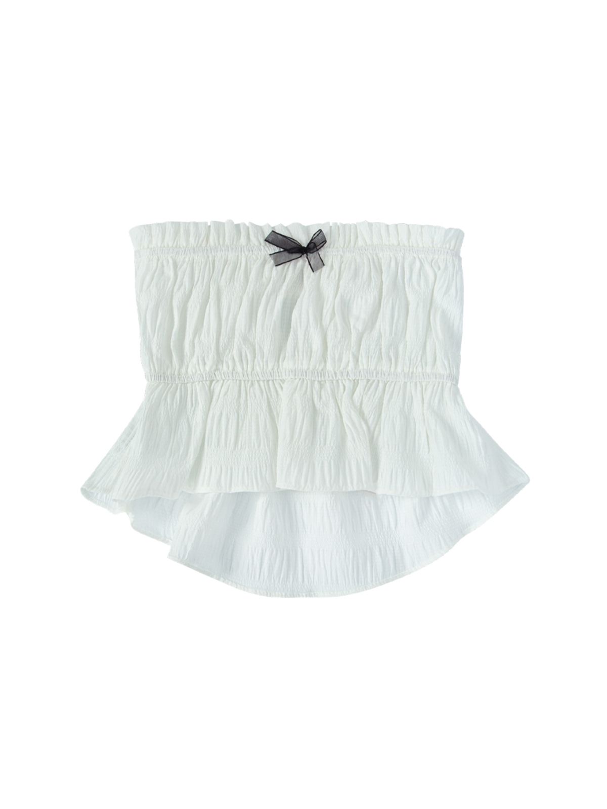 에즈이프 캘리(ASIF CALIE) GINGHAM CHECK SLEEVELESS BLOUSE WHITE