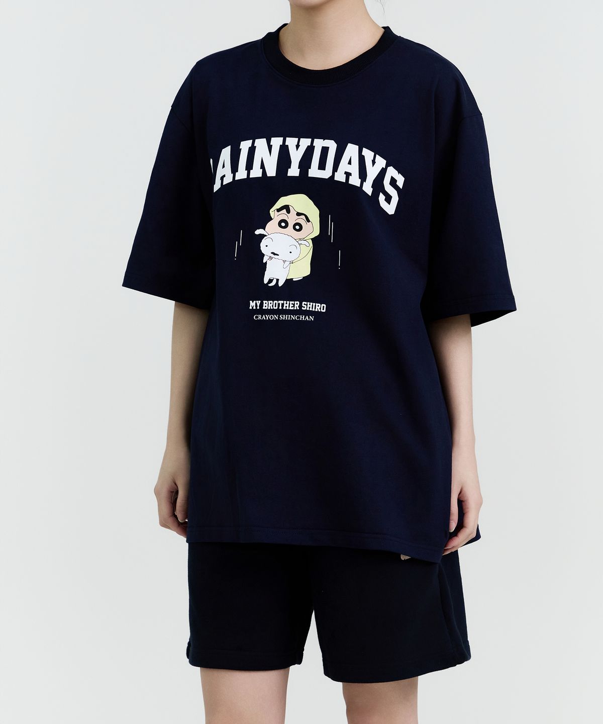 댄꼼마(DANCOMMA) 짱구 빅그래픽 반팔 티셔츠
