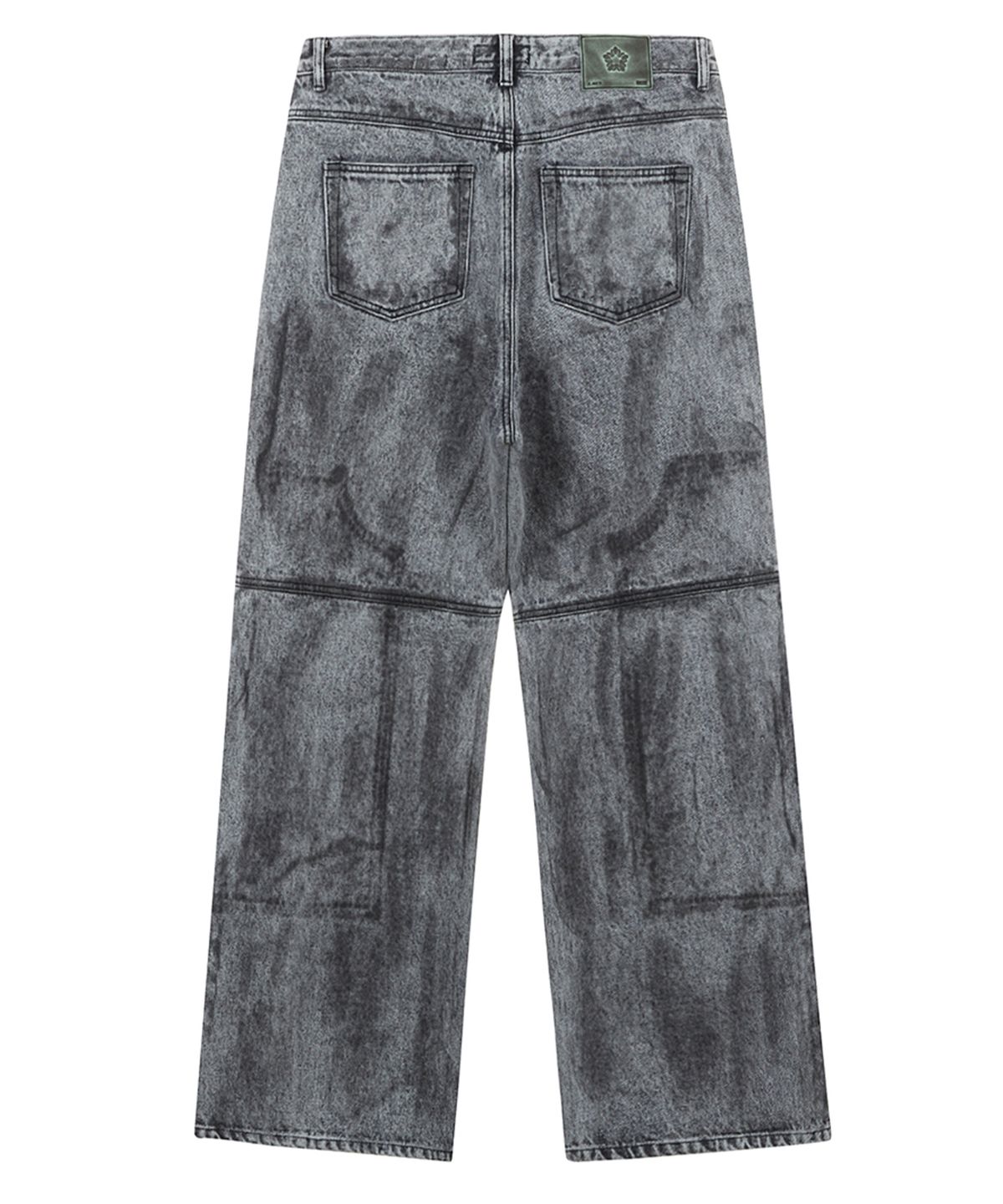 얼킨(ULKIN) [런웨이] 더티 워시드 카펜터 팬츠_더스티 블랙