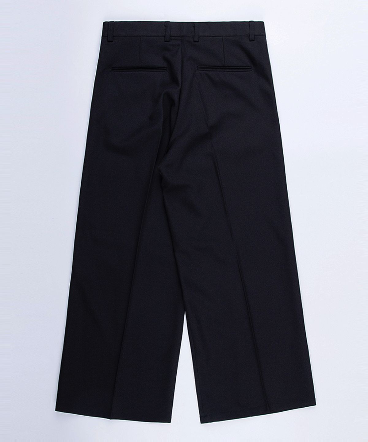 스트라이크(STRIKE) Roomy Breezy Relaxed Trousers (BLACK)