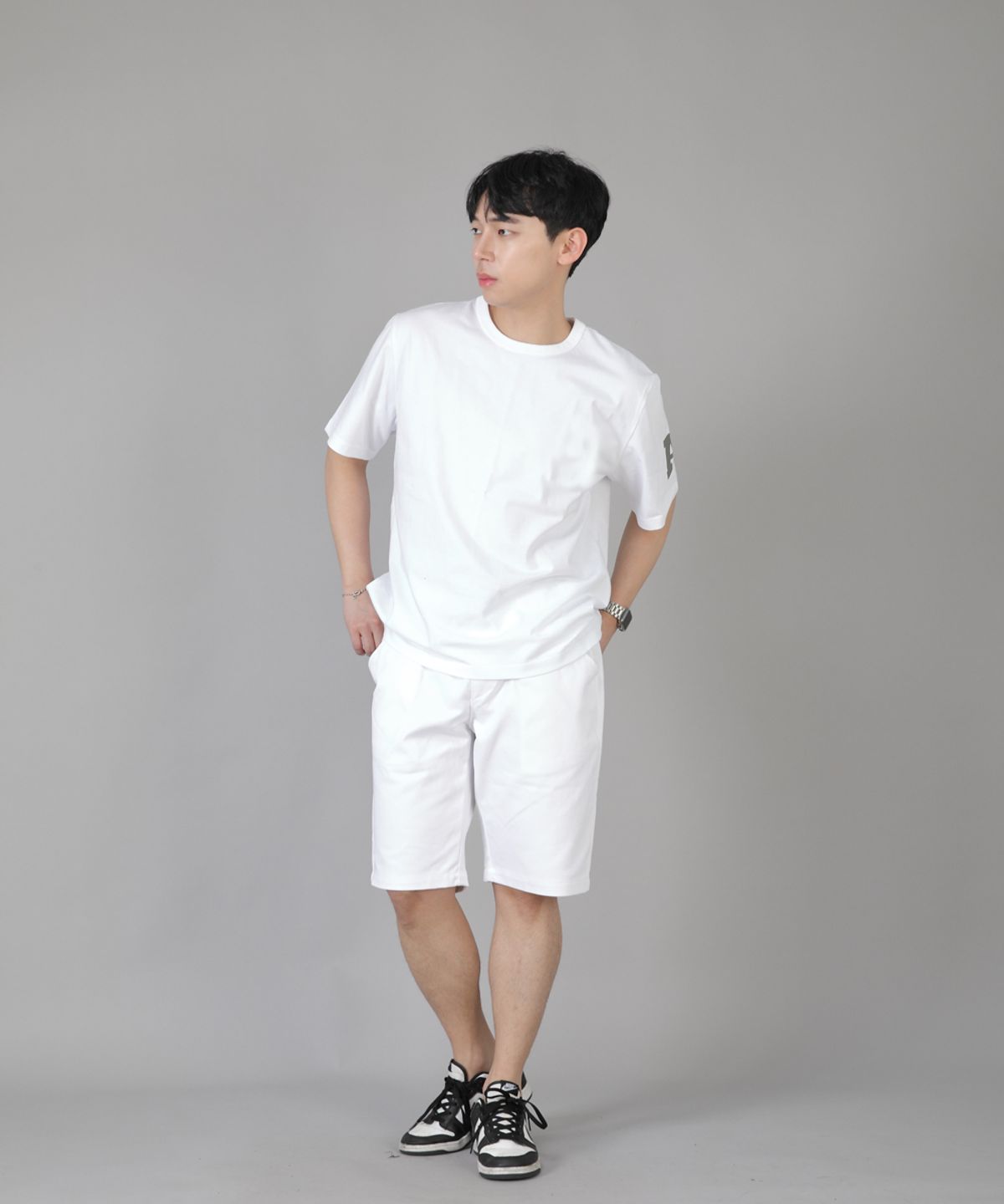 세인트크루(SAINTCREW) 레귤러쇼츠 ERES-351 화이트