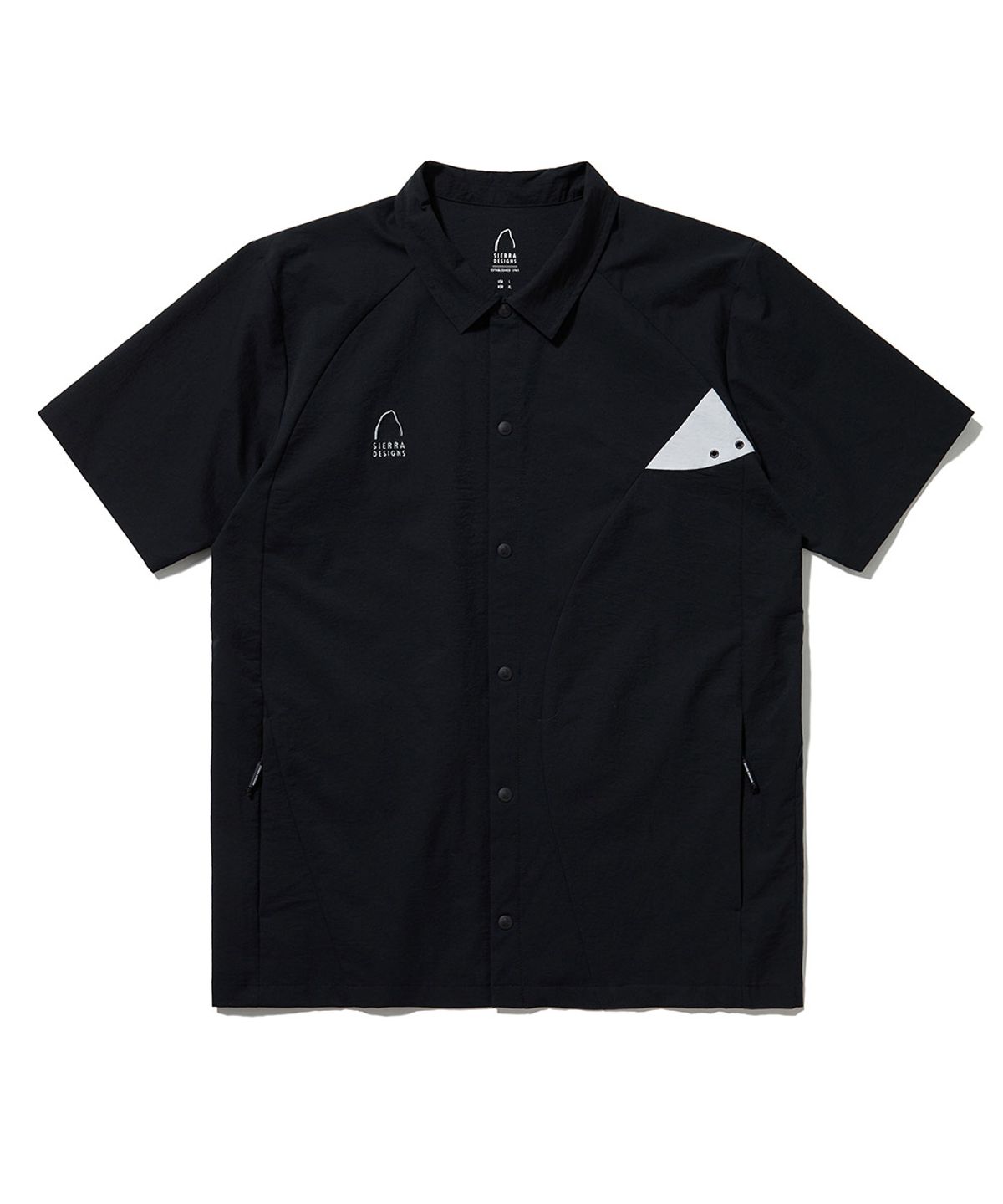 시에라디자인(SIERRA DESIGNS) 로사(ROSA) 에어닷 반팔 셔츠 BLACK