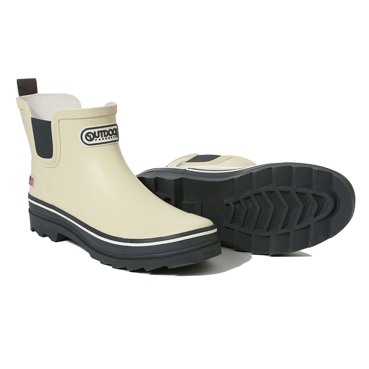 아웃도어 프로덕츠(OUTDOOR PRODUCTS) RAIN BOOTS SHORT (IVORY)