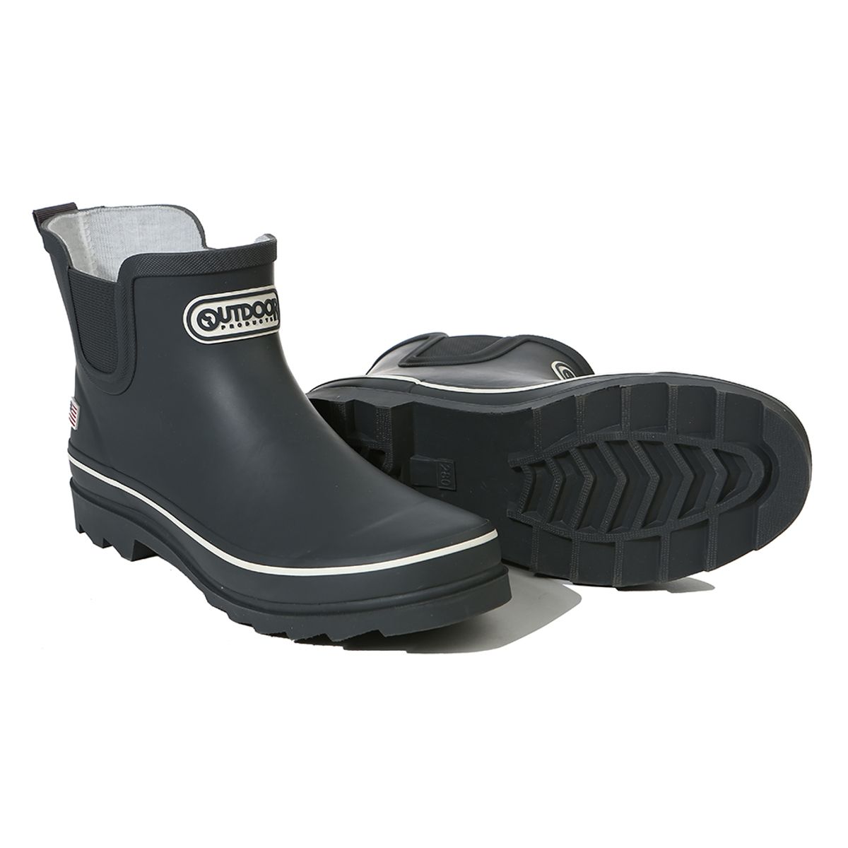 아웃도어 프로덕츠(OUTDOOR PRODUCTS) RAIN BOOTS SHORT (CHARCOAL)
