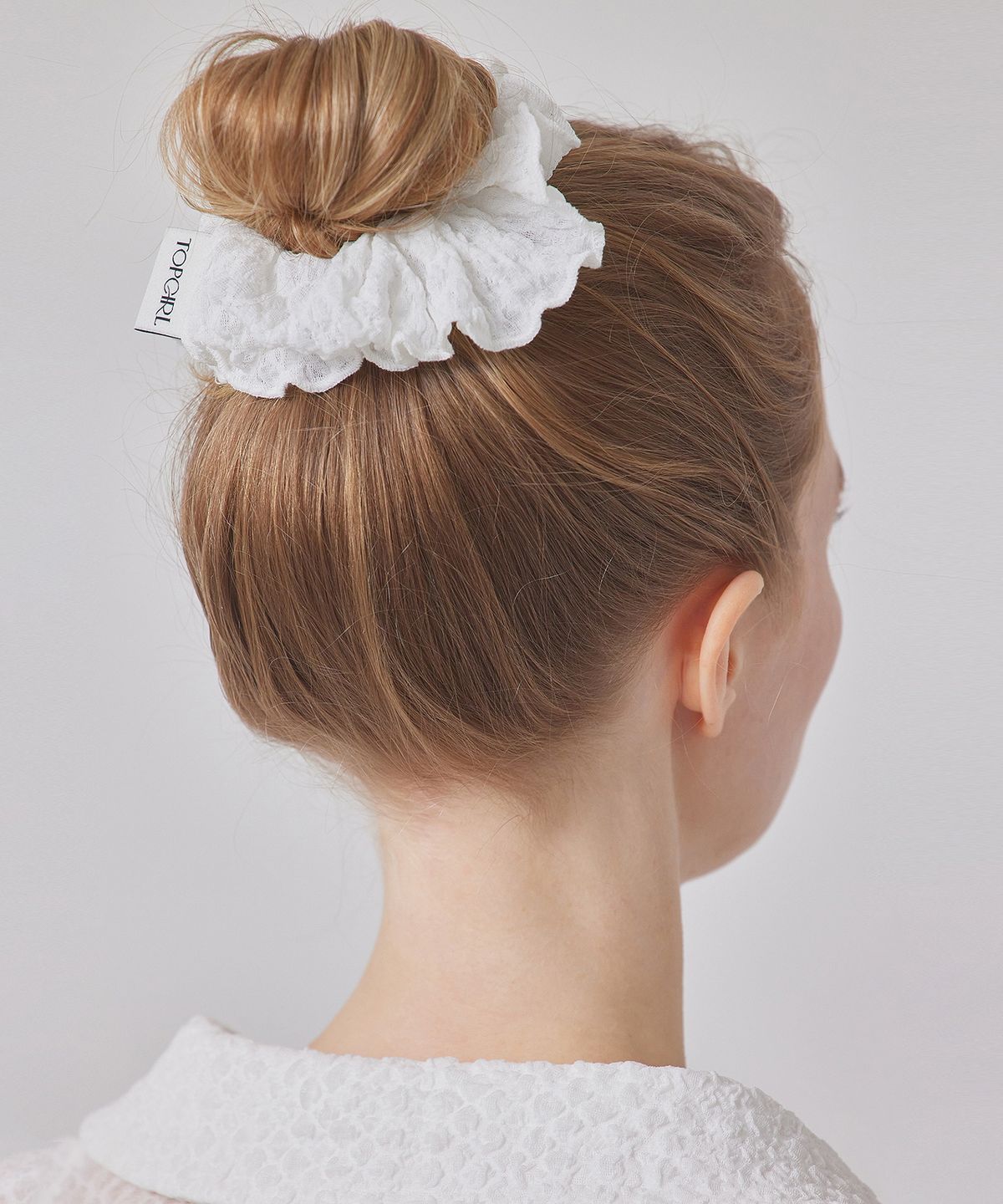 탑걸(TOPGIRL) TEXTURED HAIR SCRUNCHIE_T416AC101