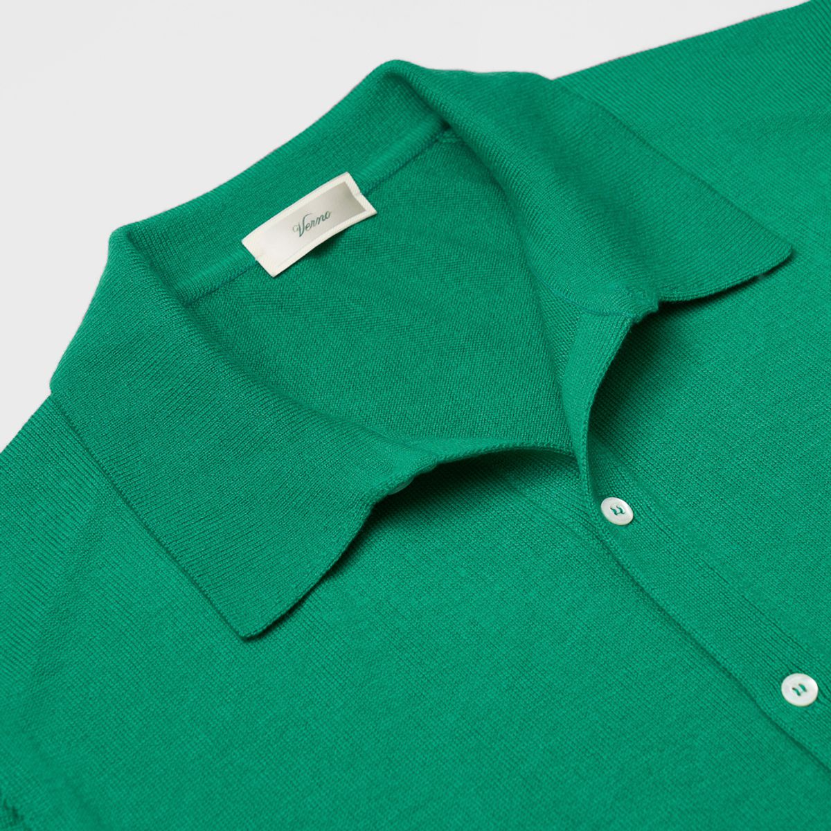 베르노(VERNO) 24SS Essential collar cardigan Green