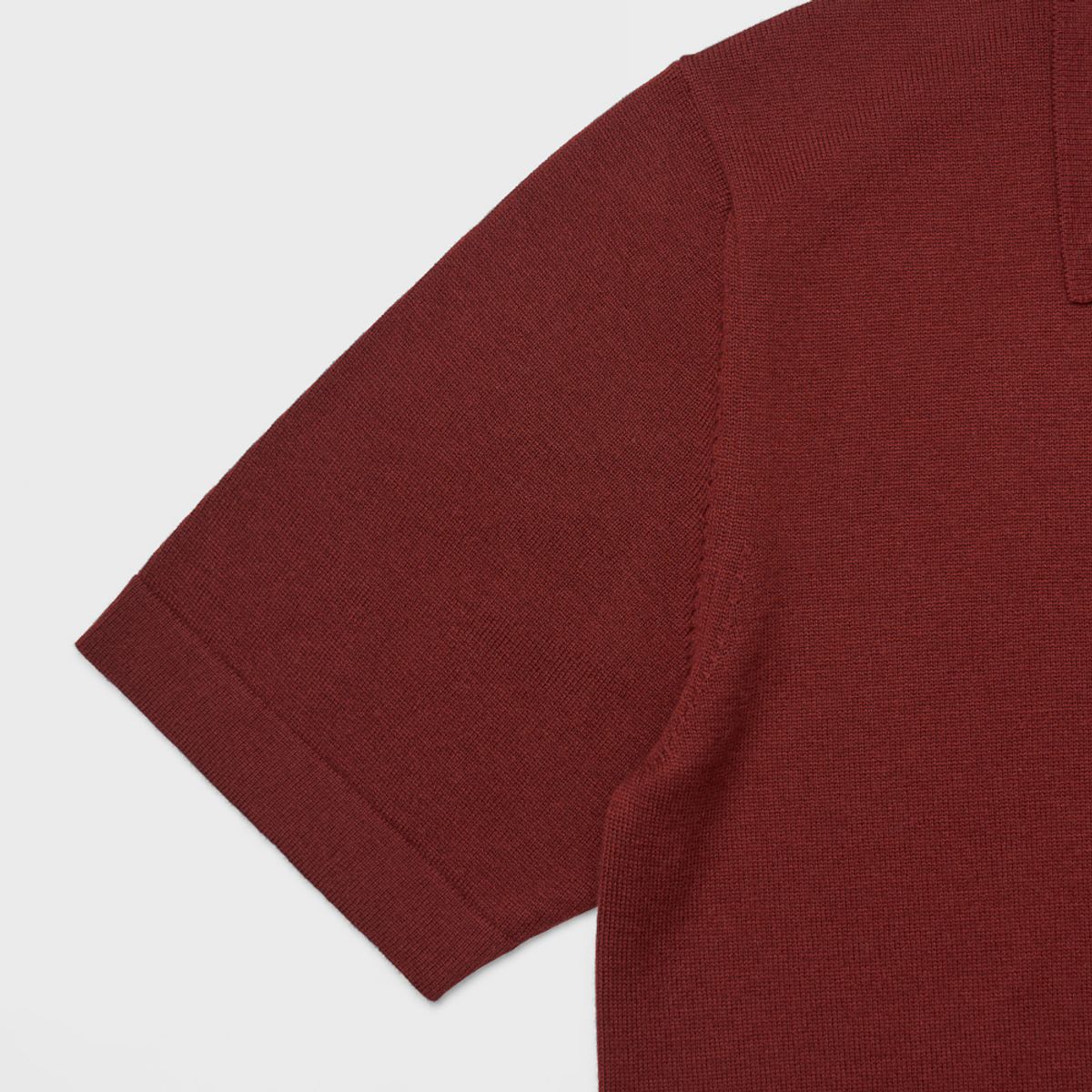 베르노(VERNO) 24SS Essential collar cardigan Burgundy