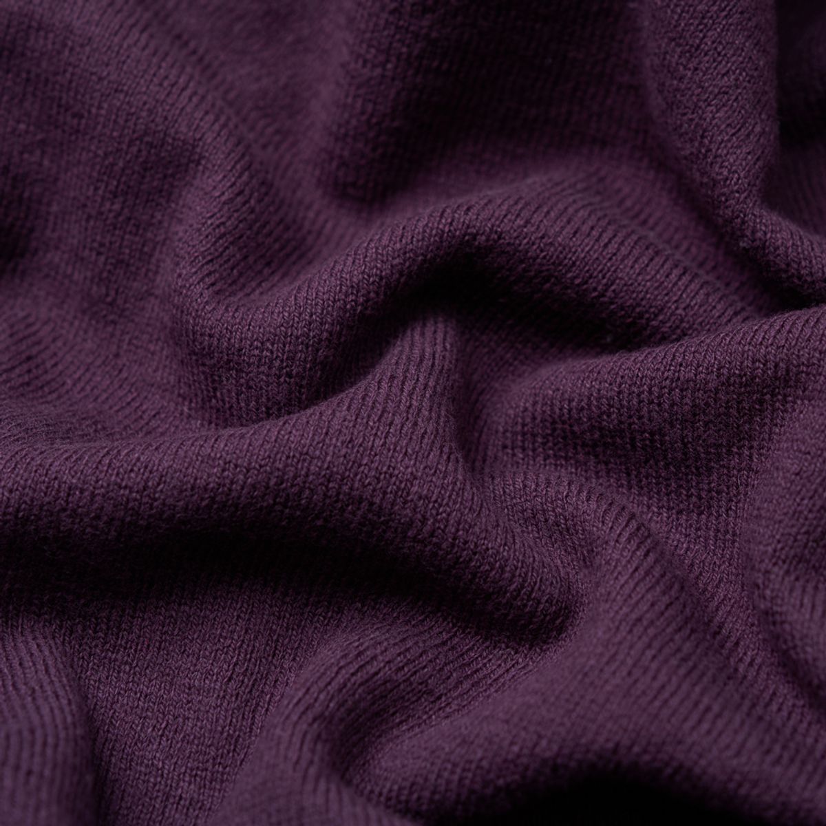 베르노(VERNO) 24SS Essential open collar knit Violet