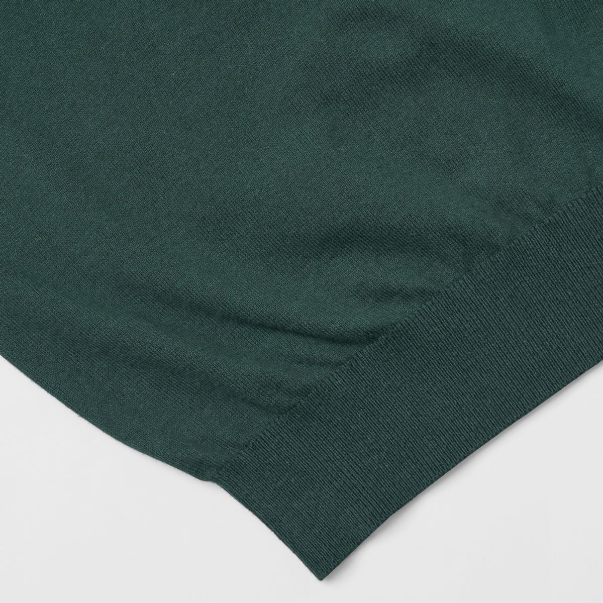 베르노(VERNO) 24SS Essential open collar knit Green