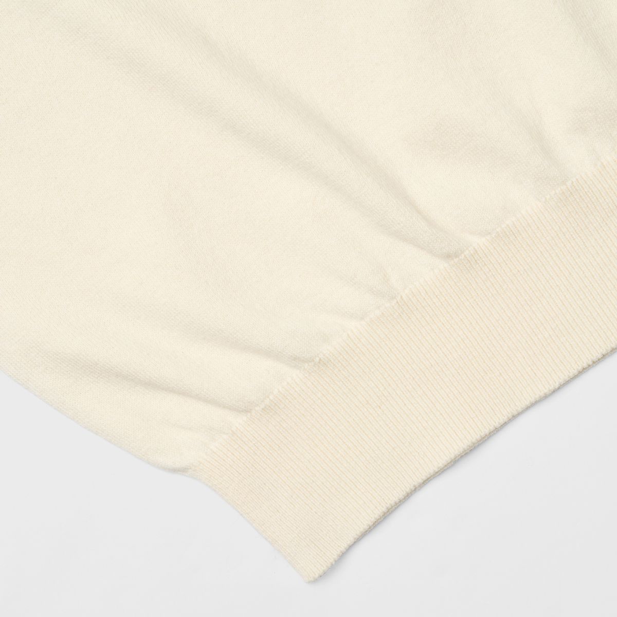 베르노(VERNO) 24SS Essential open collar knit Ivory