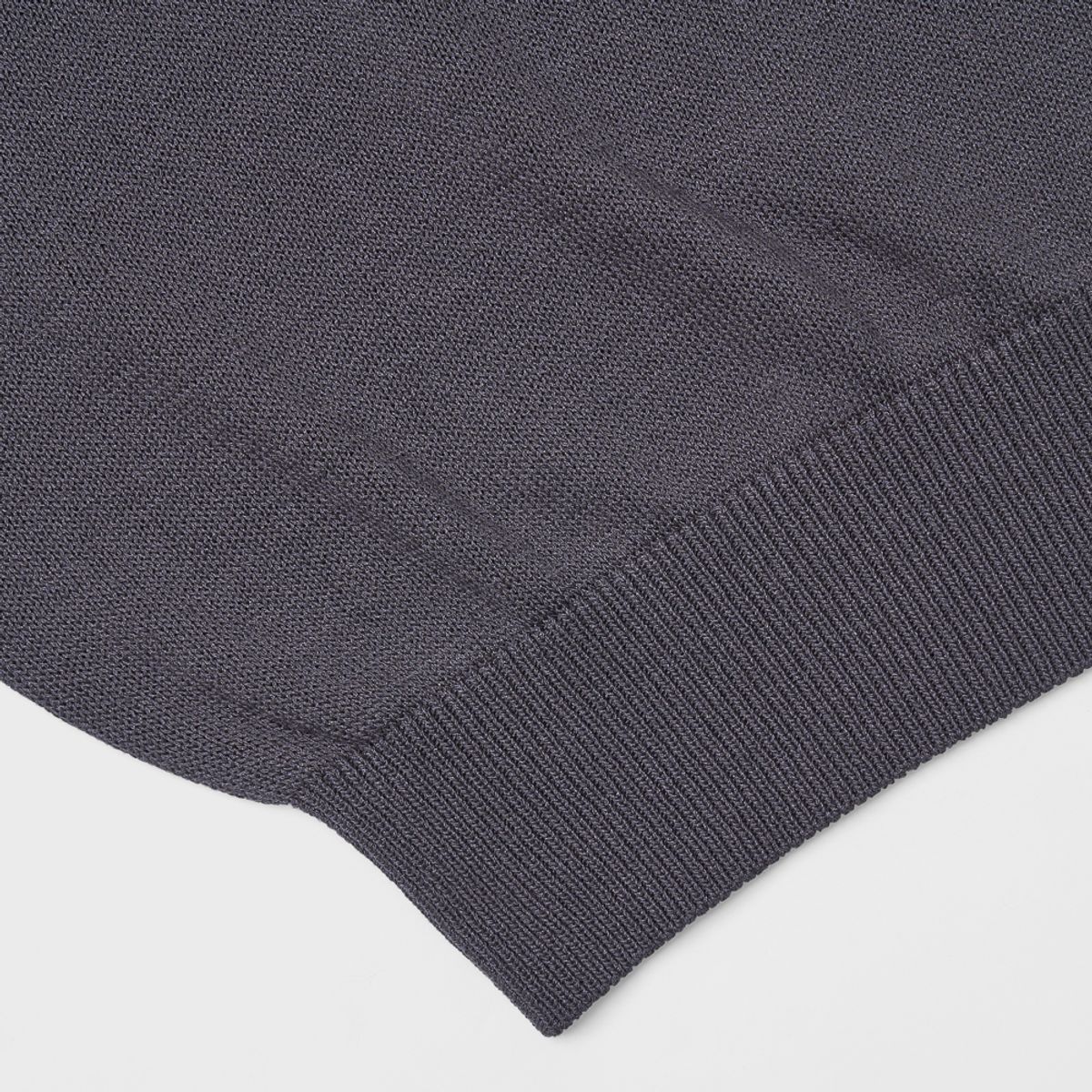 베르노(VERNO) 24SS Linen like polo knit Gray